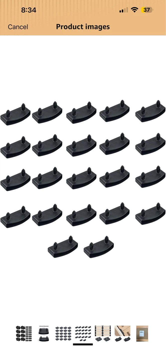72 pcs Bed Slat Cap Kits Bed Slat Holders - photo 5