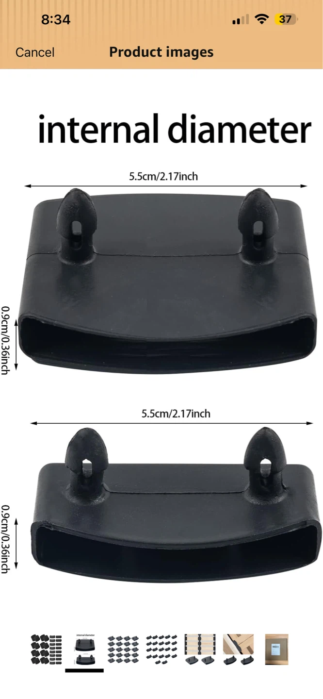72 pcs Bed Slat Cap Kits Bed Slat Holders - photo 3