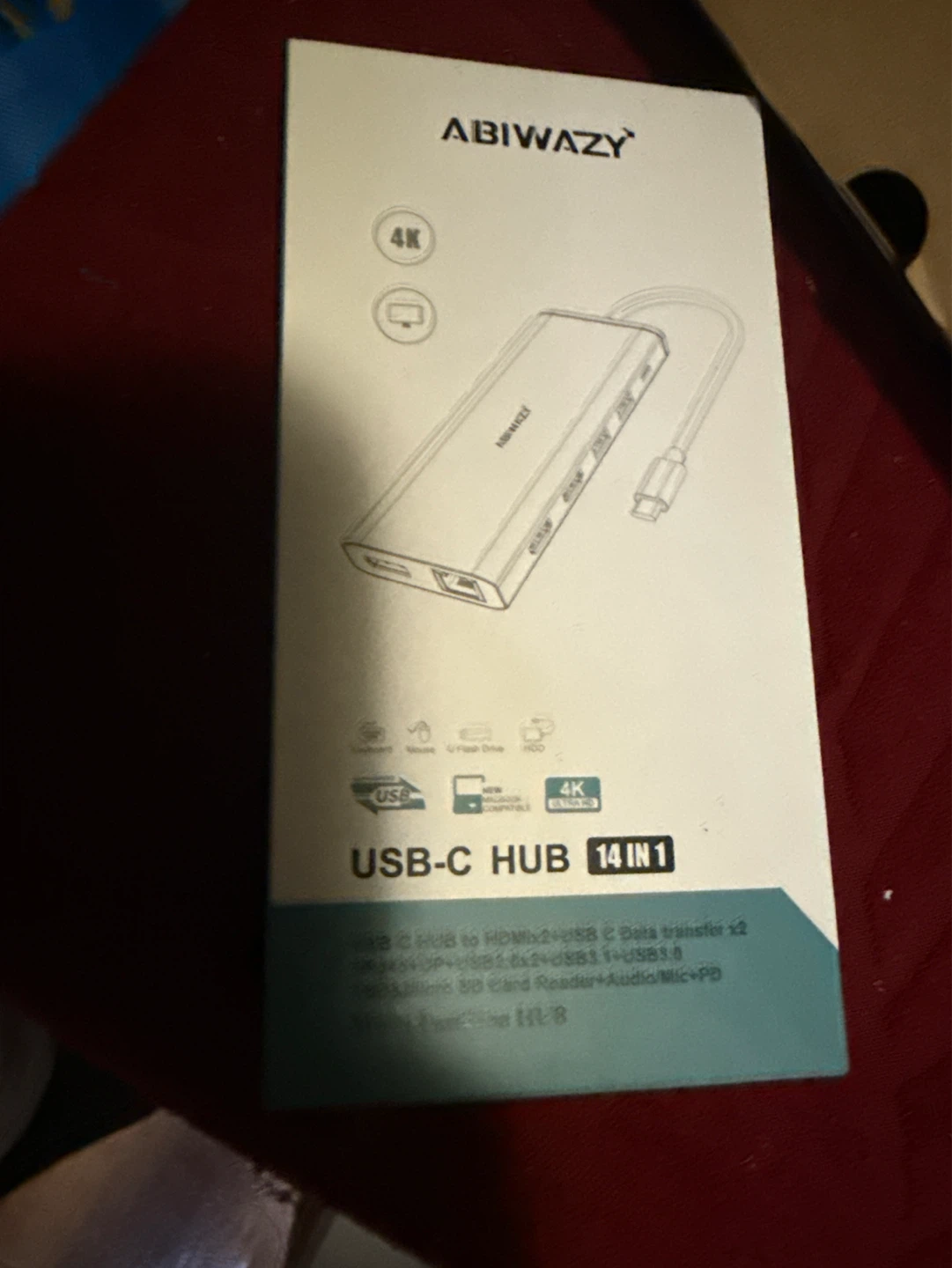 ABIWAZY USB-C Hub 14-in-1 Multi-Function Hub - photo 2