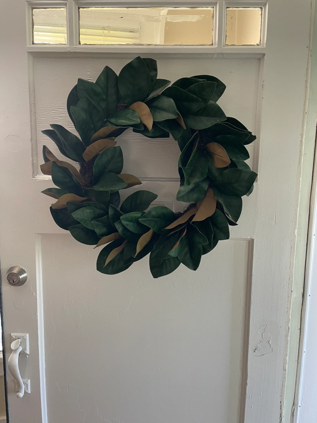 Plastic Door Wreath