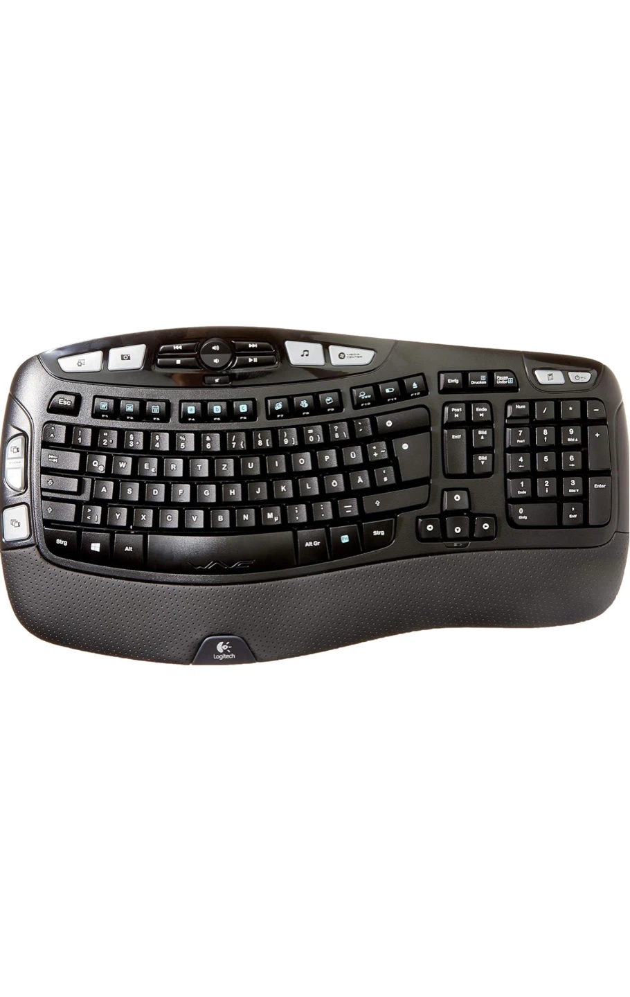 Logitech K350 Wireless Keyboard - Black - photo 2