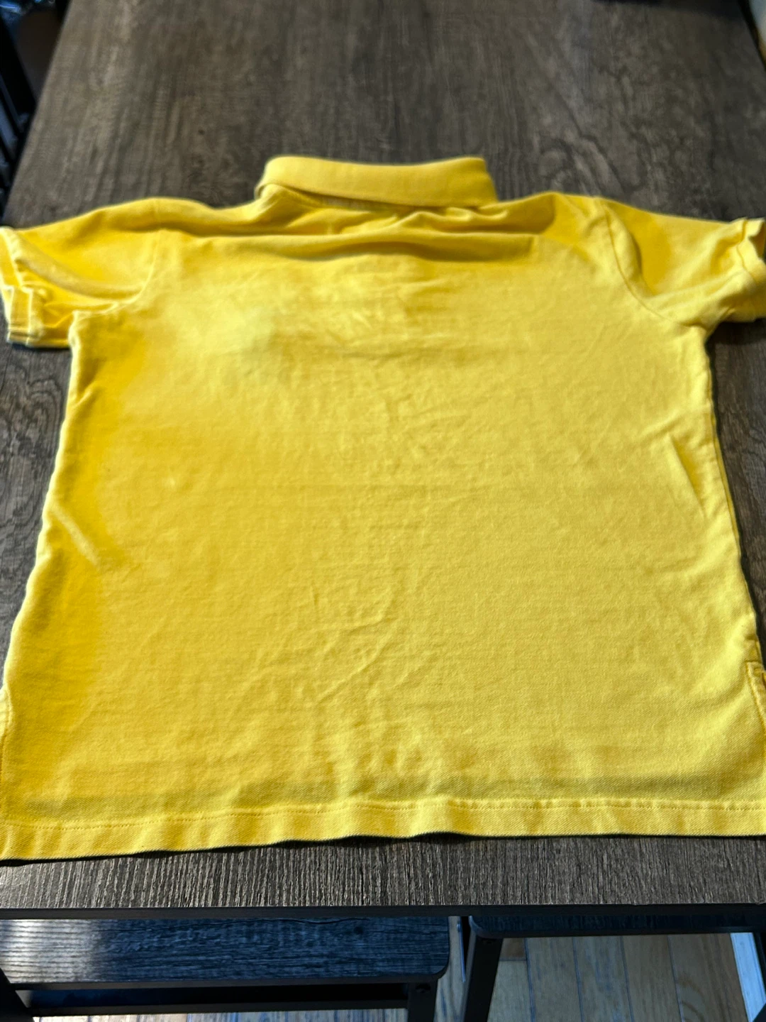 U.S. Polo Assn. Slim Fit Yellow Polo Shirt - Medium - photo 4