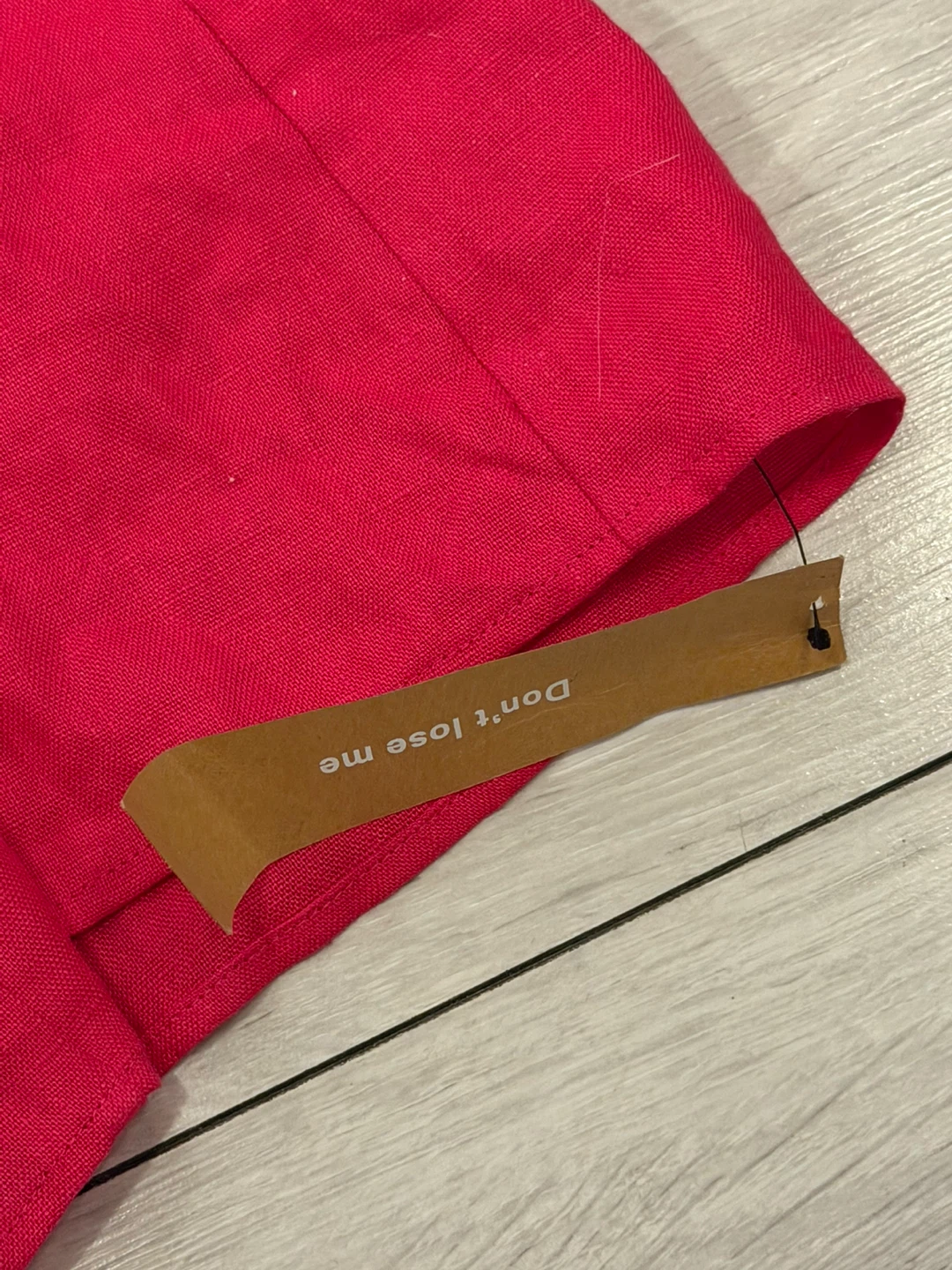 Reformation Pink Linen Two-Piece Set - photo 3