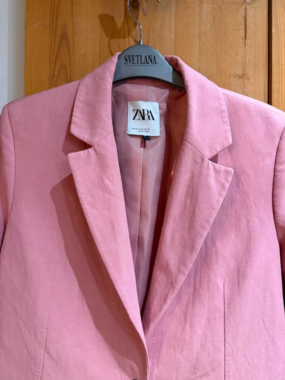 ZARA Pink Blazer XS - photo 3