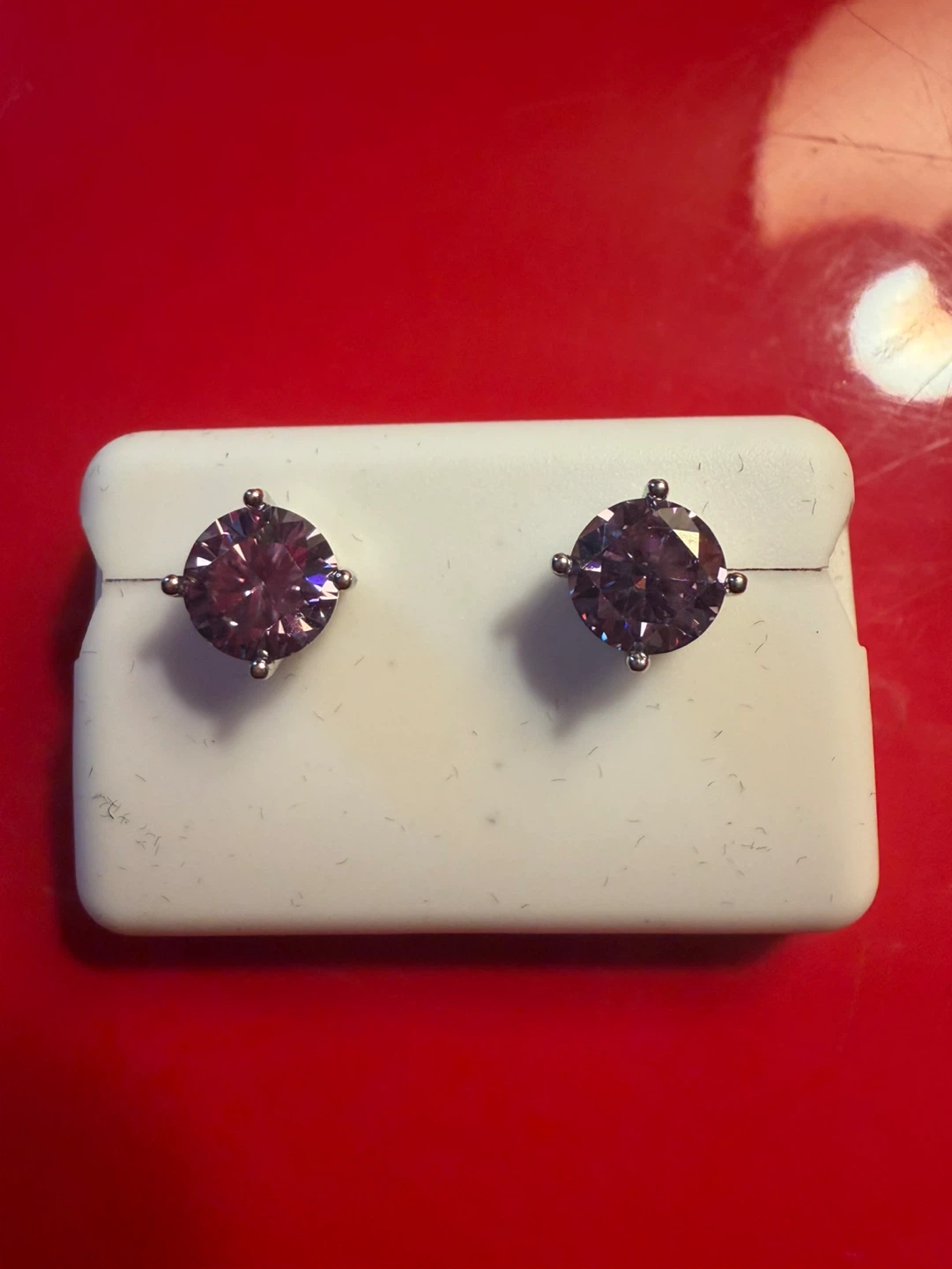 Moissanite 925 Silver Stud Earrings