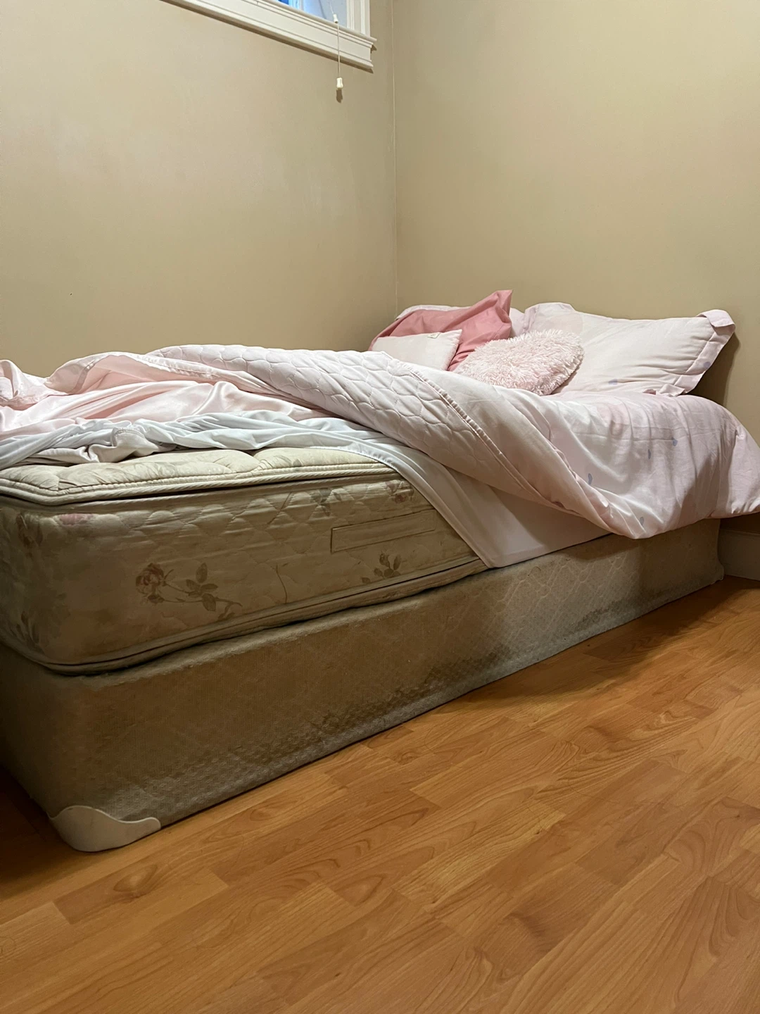 Full size Bed Frame with Mattress - photo 3