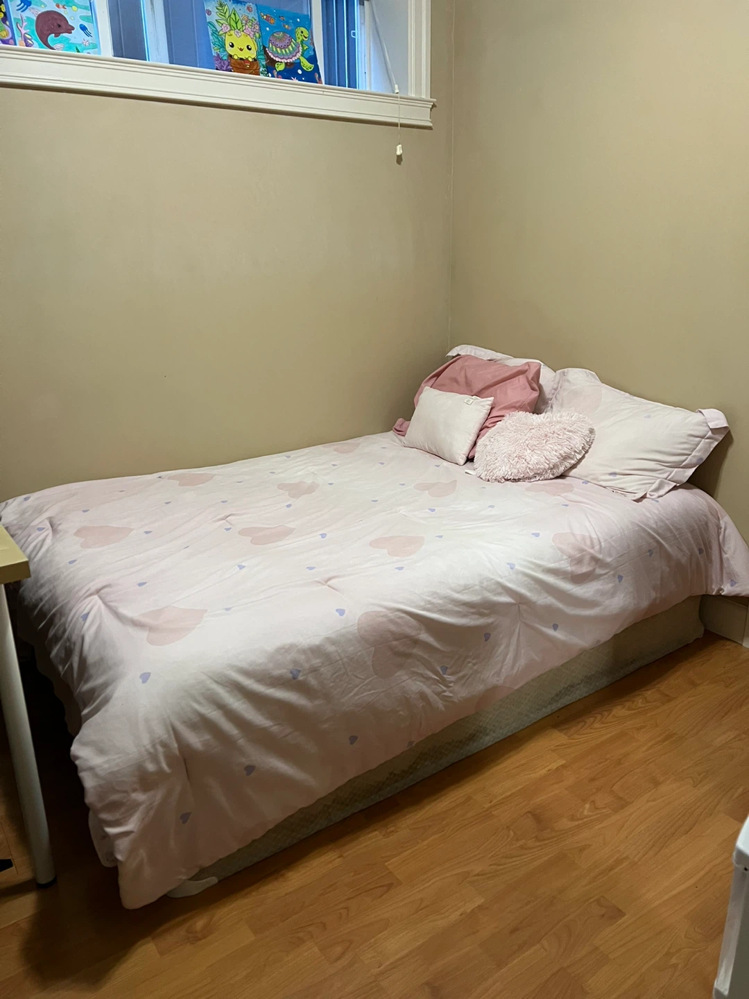 Full size Bed Frame with Mattress