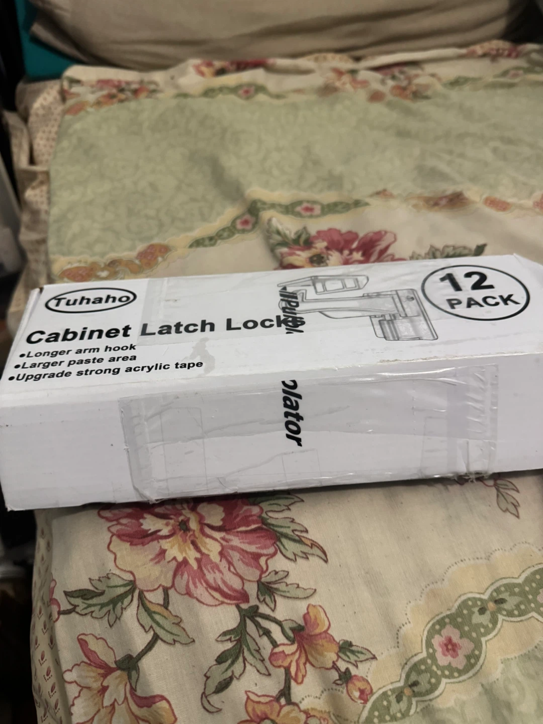 Tuhaho Cabinet Latch Locks - 12 Pack - photo 2
