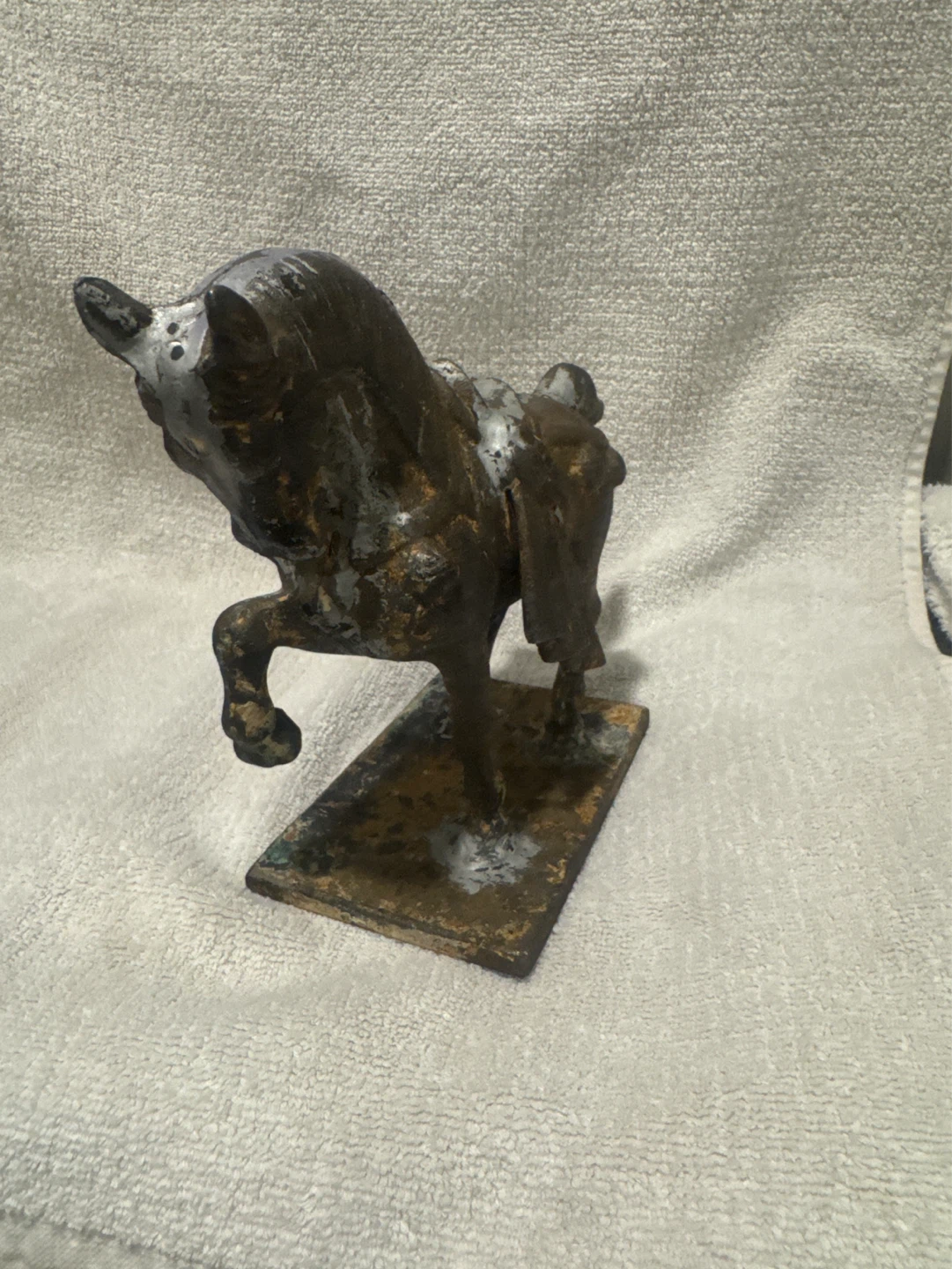 Vintage Metal Horse Figurine - photo 2