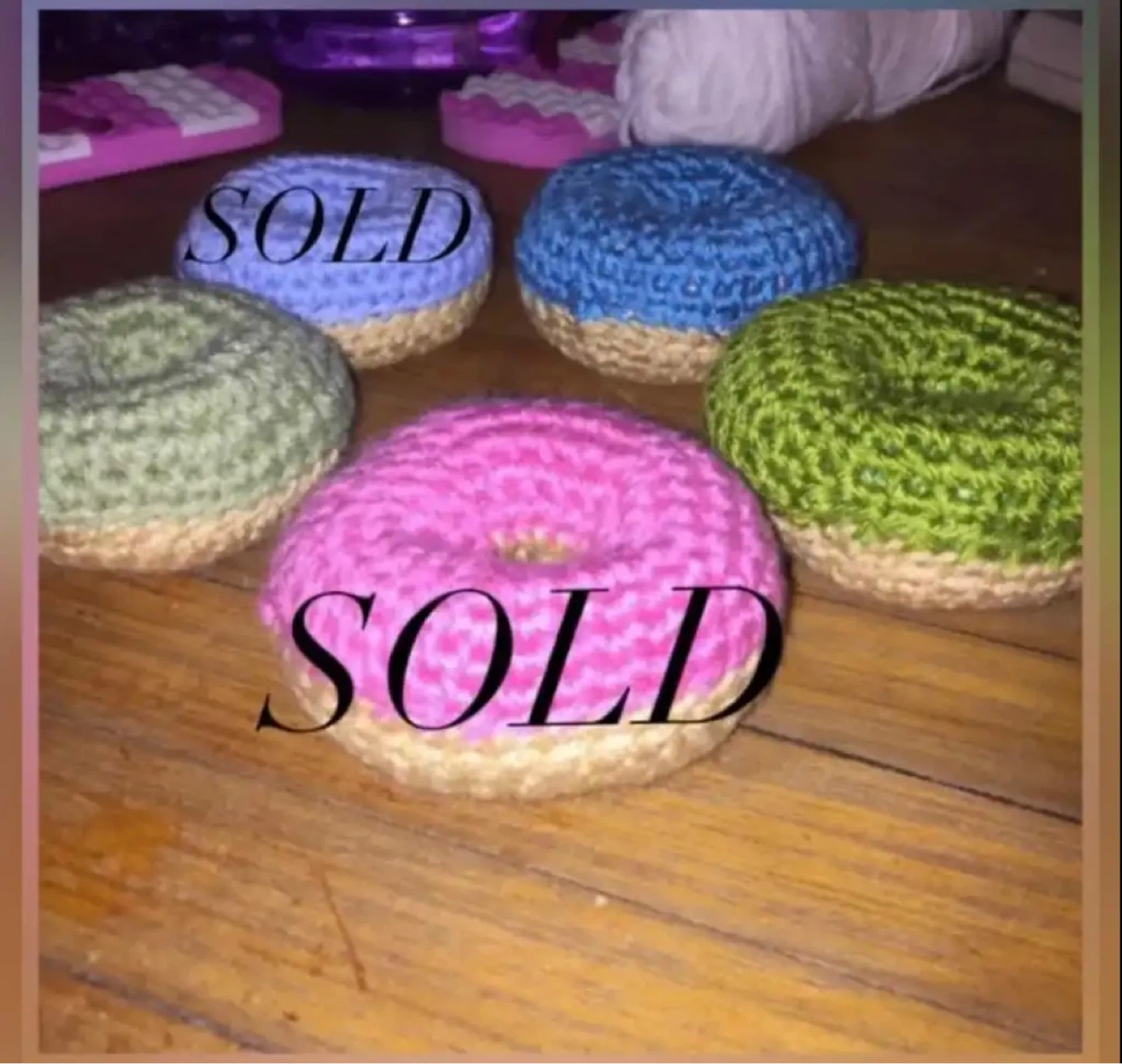 Crochet amigurumi donuts - photo 2