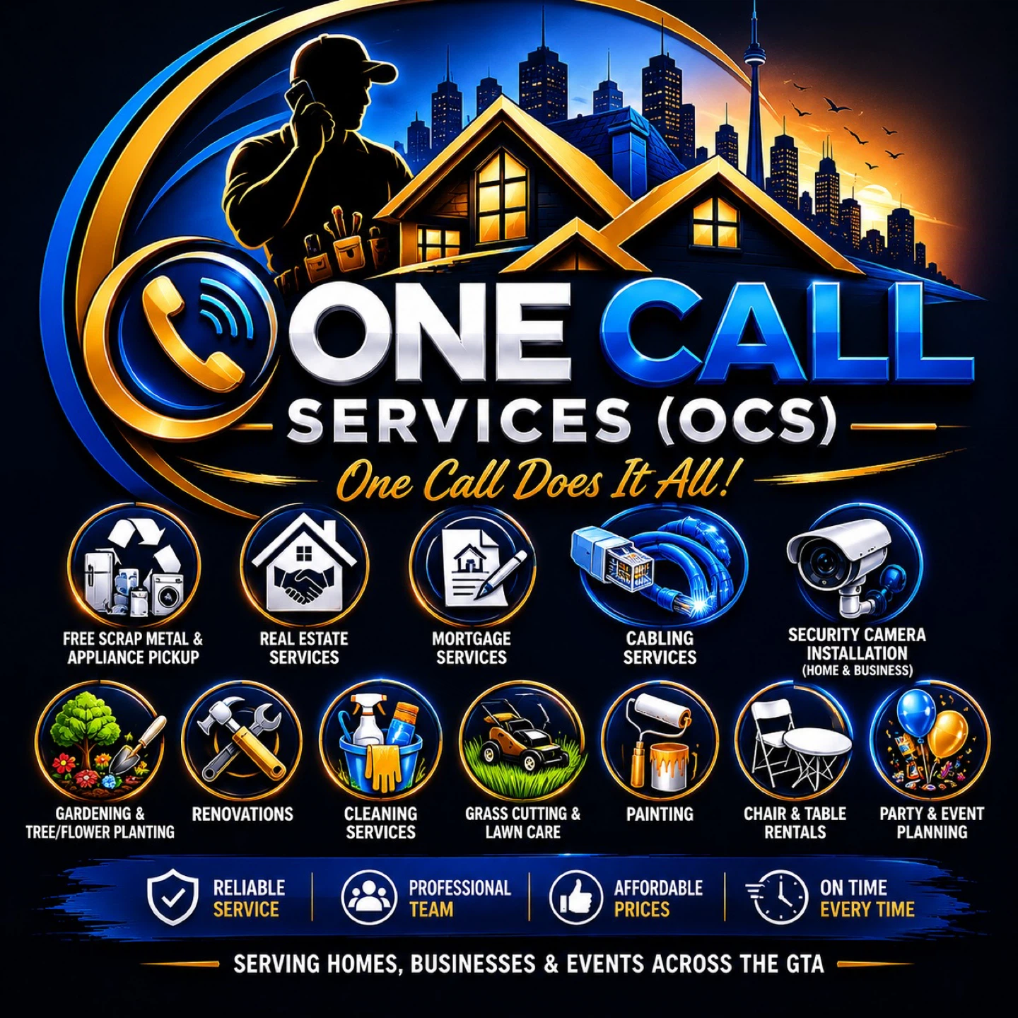 One Call Services (OCS) - Your All-In-One Solution