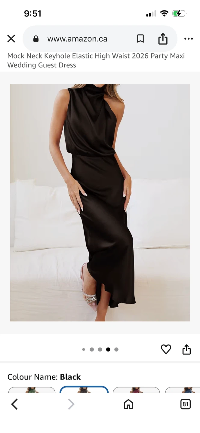 BTFBM Women's Black Maxi Dress Size L - photo 3