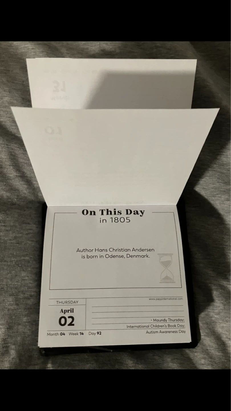 Free: This Day in History 2026 Desk Calendar - photo 2