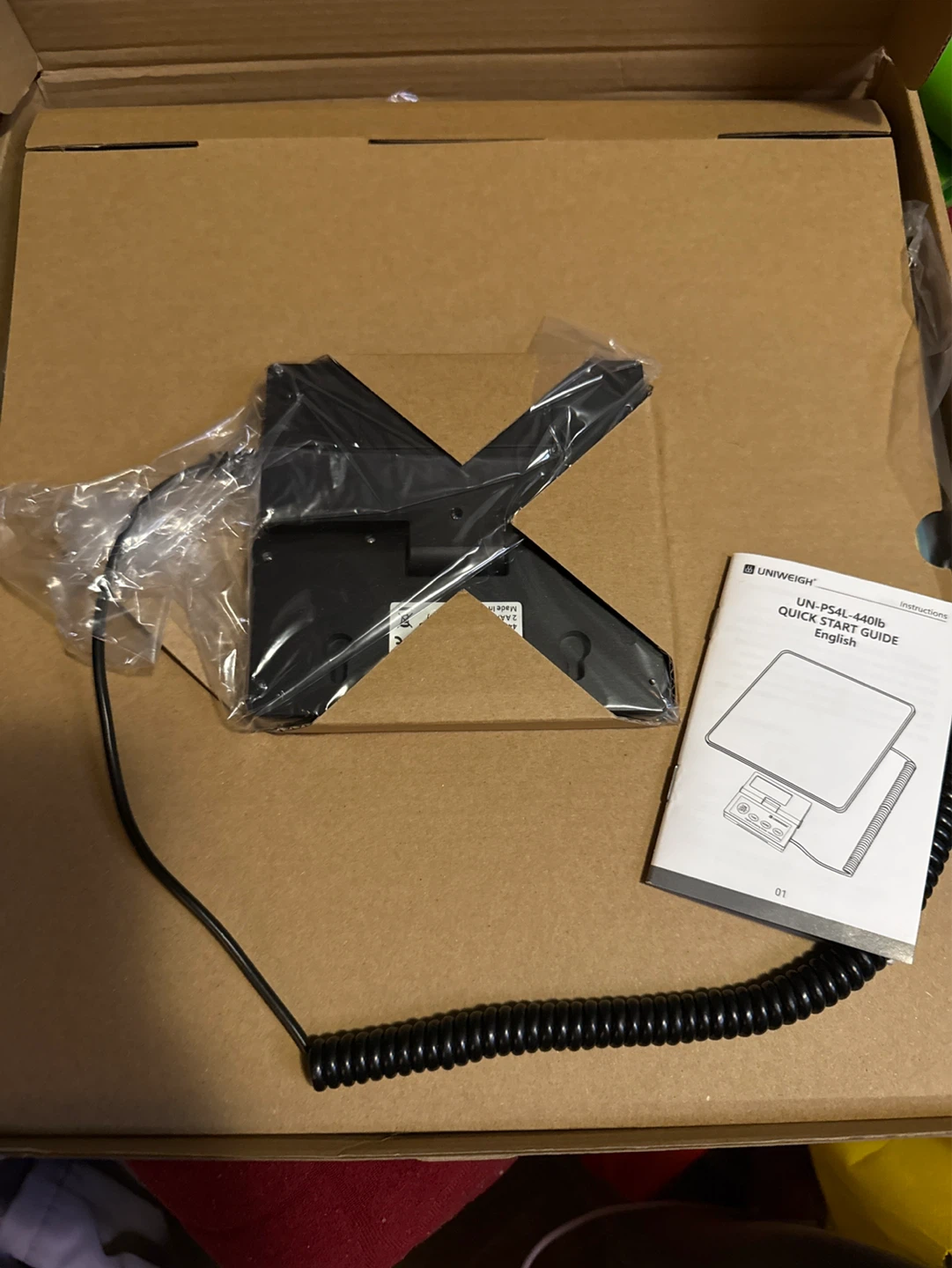 UNIWEIGH Digital Postal Scale UN-PS4L-440lb - photo 2