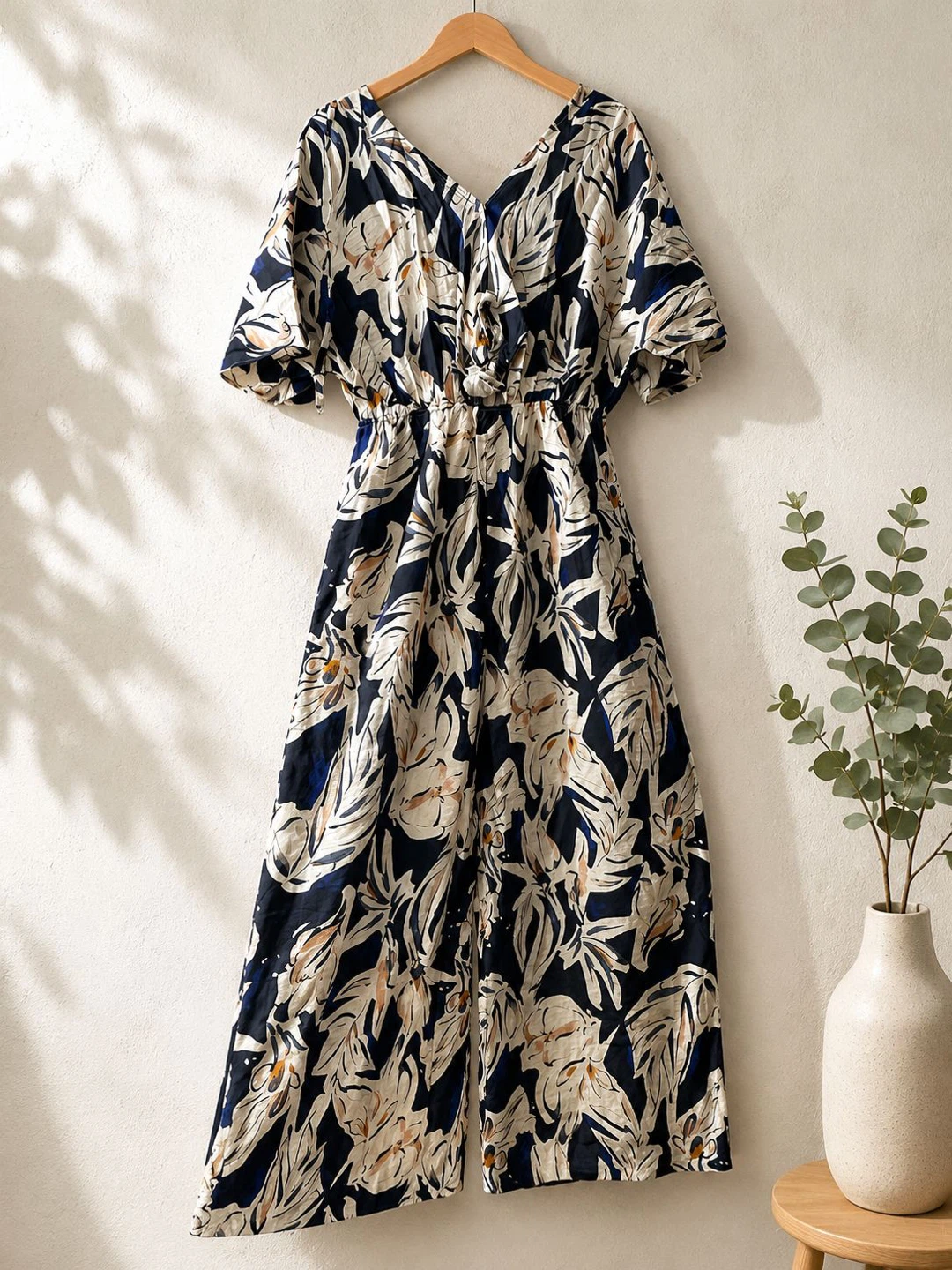 Floral Print Jumpsuit