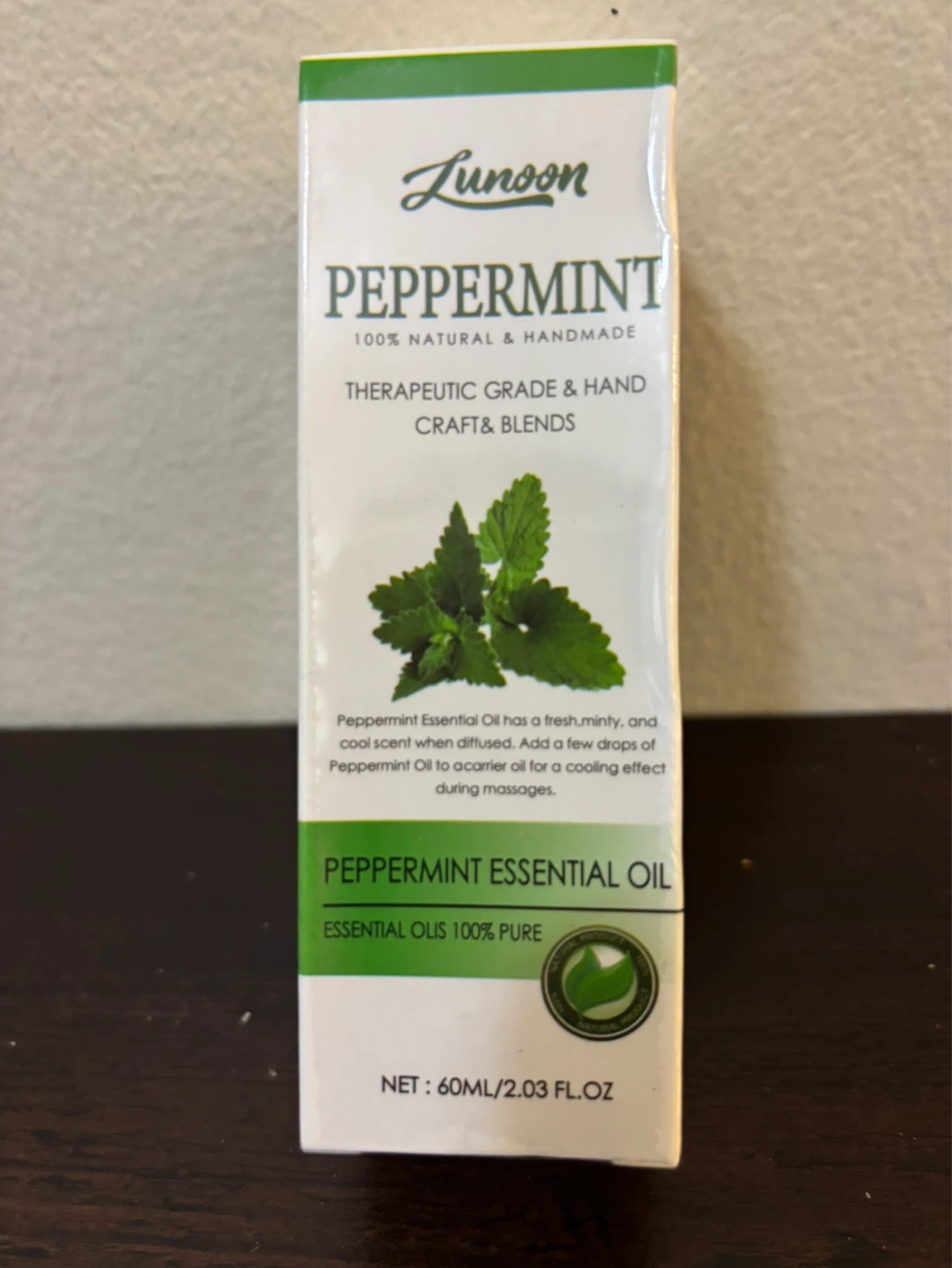 Lunoon Peppermint Essential Oil - 60ML