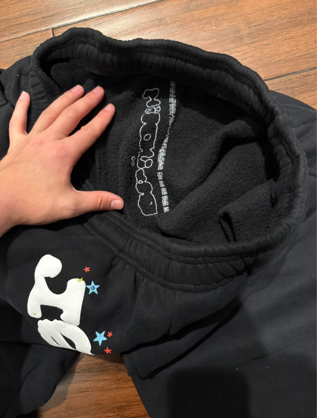 Spider Black Sweatpants Size Small - photo 2