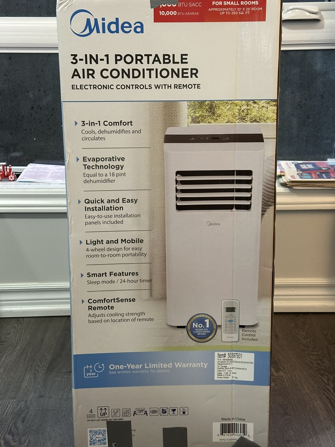 Midea 3-in-1 Portable Air Conditioner