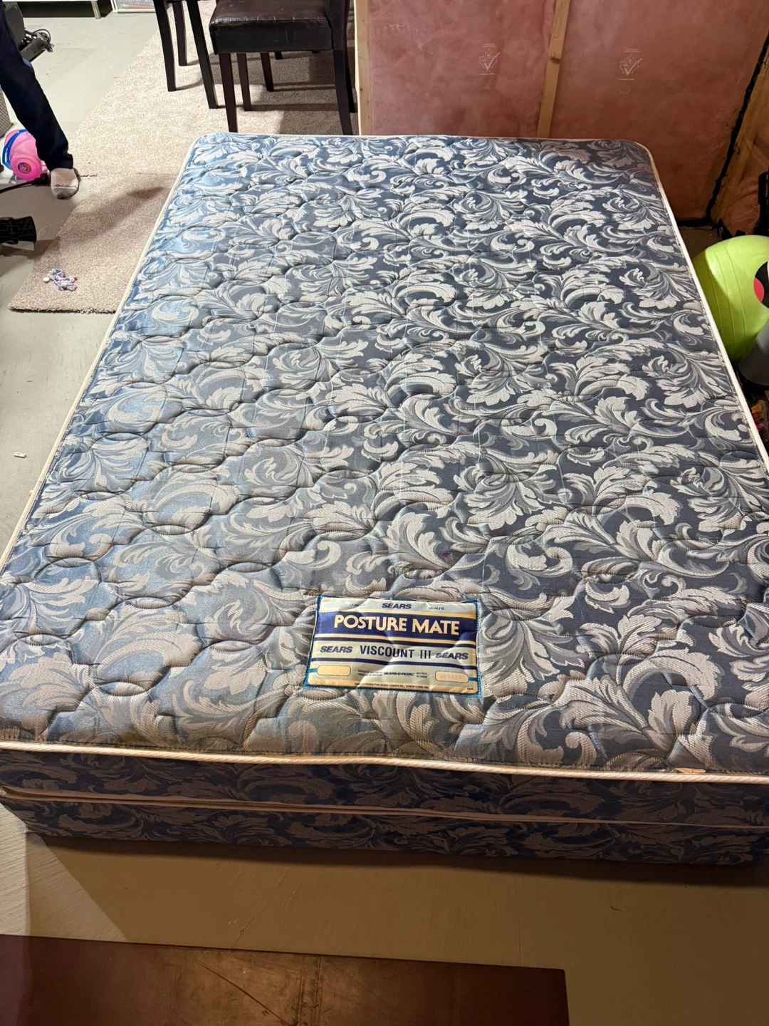 Double - Sears Posture Mate Viscount III Mattress