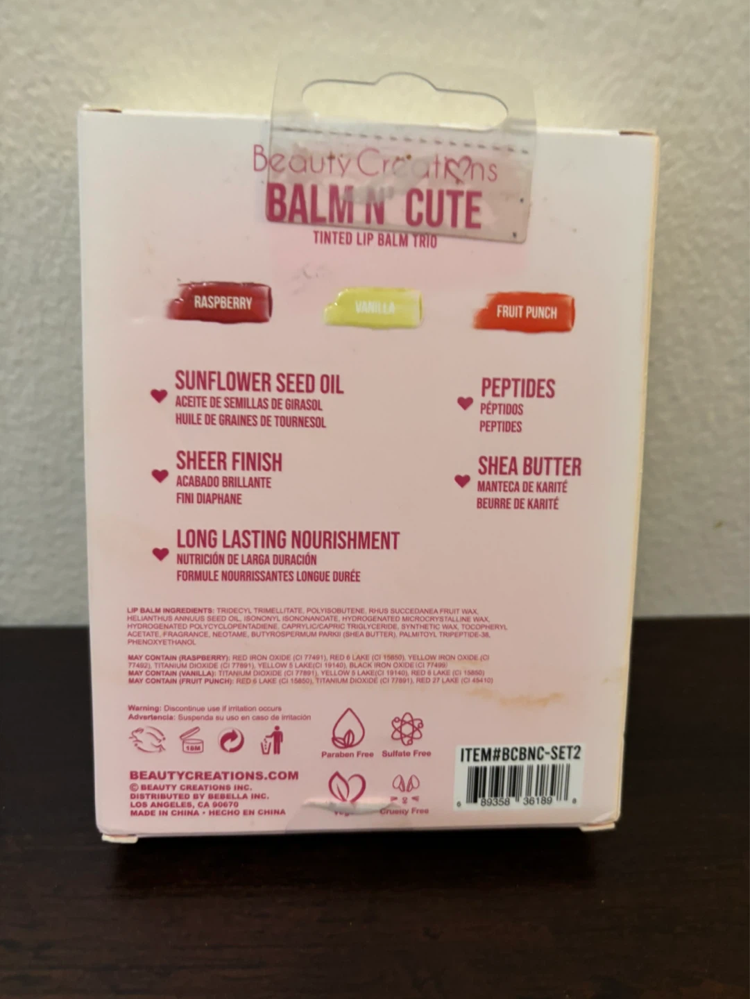 Beauty Creations Balm N' Cute Tinted Lip Balm Trio - photo 2