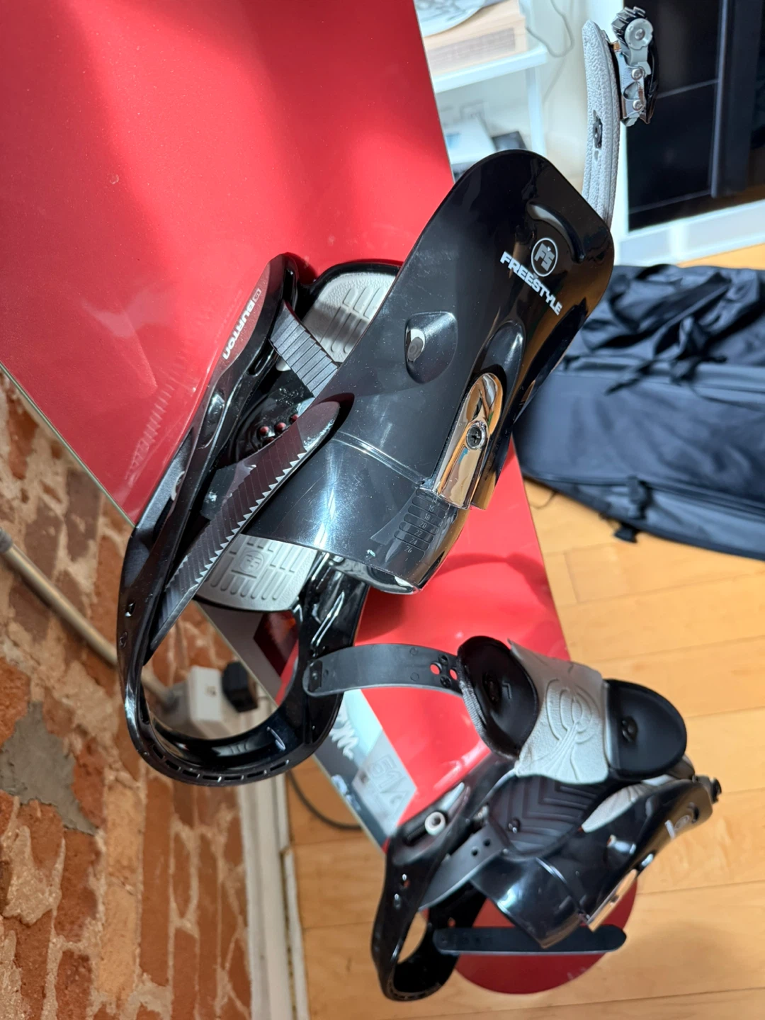 Burton Custom 51 Snowboard with Freestyle Bindings - photo 5