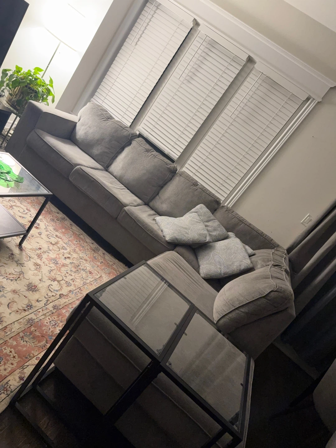 Grey Sectional Sofa - photo 3