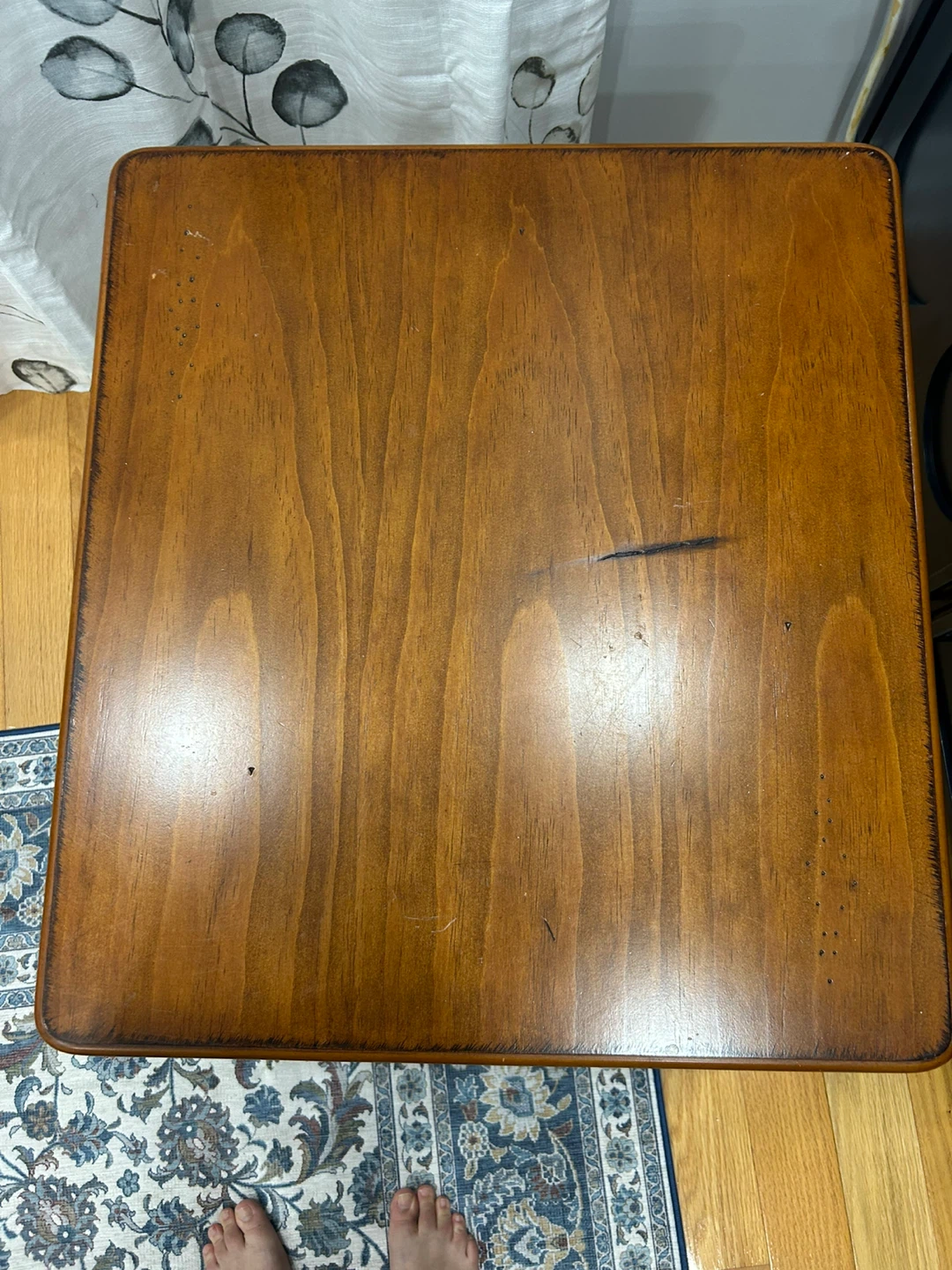 Wooden coffee table and 2 Side Table with Metal Legs - photo 4