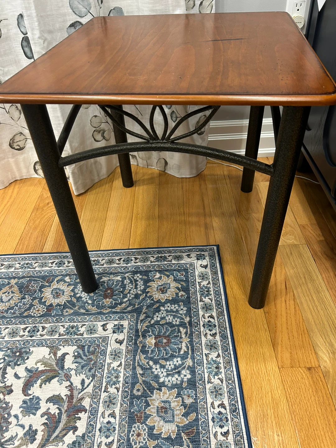 Wooden coffee table and 2 Side Table with Metal Legs - photo 3