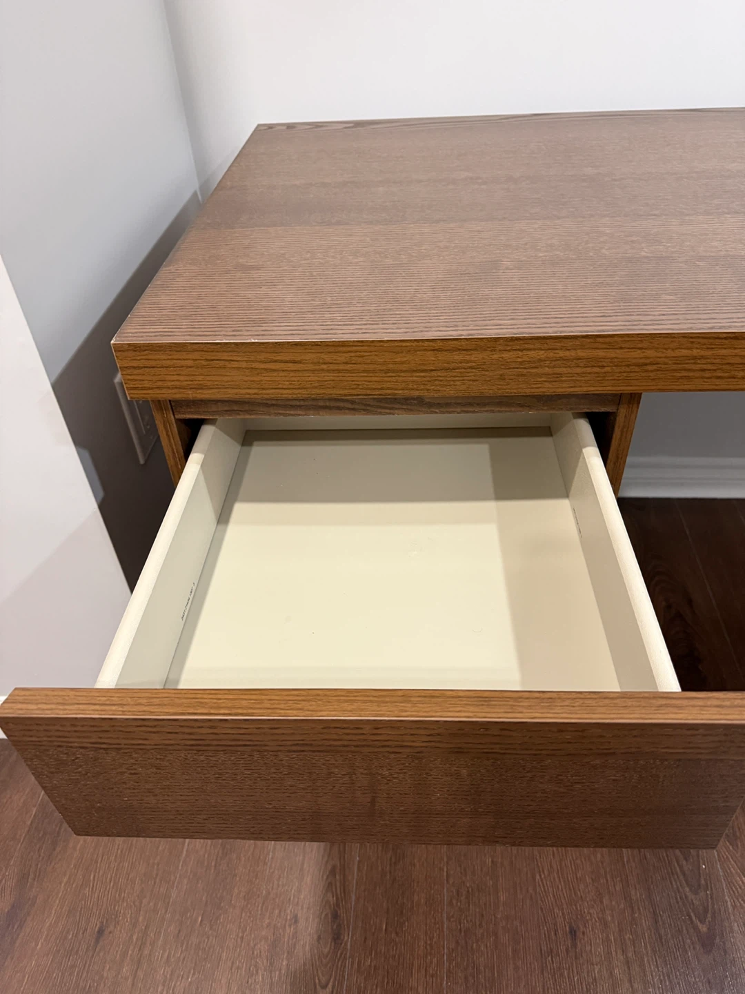 Wooden Desk with Drawers - photo 3