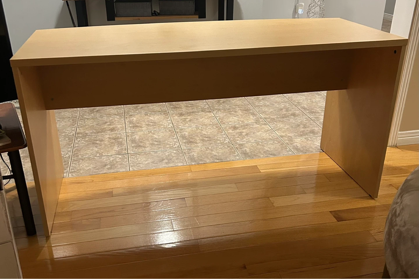 Maple Finish Desk