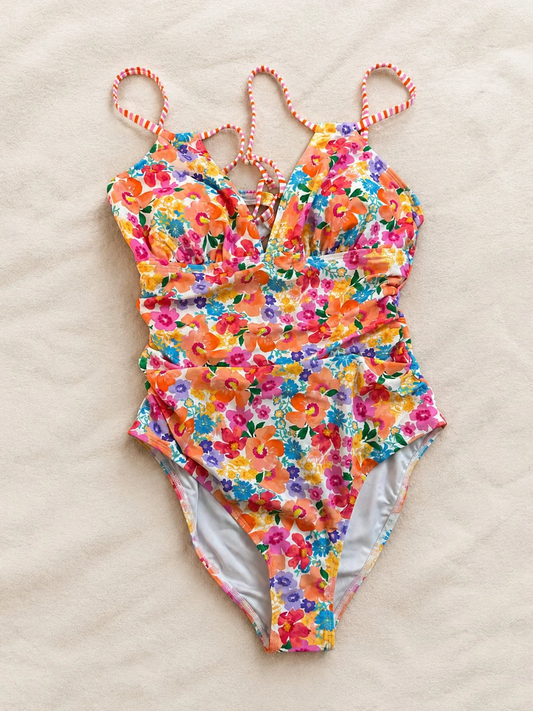 Women's Floral One-Piece Swimsuit