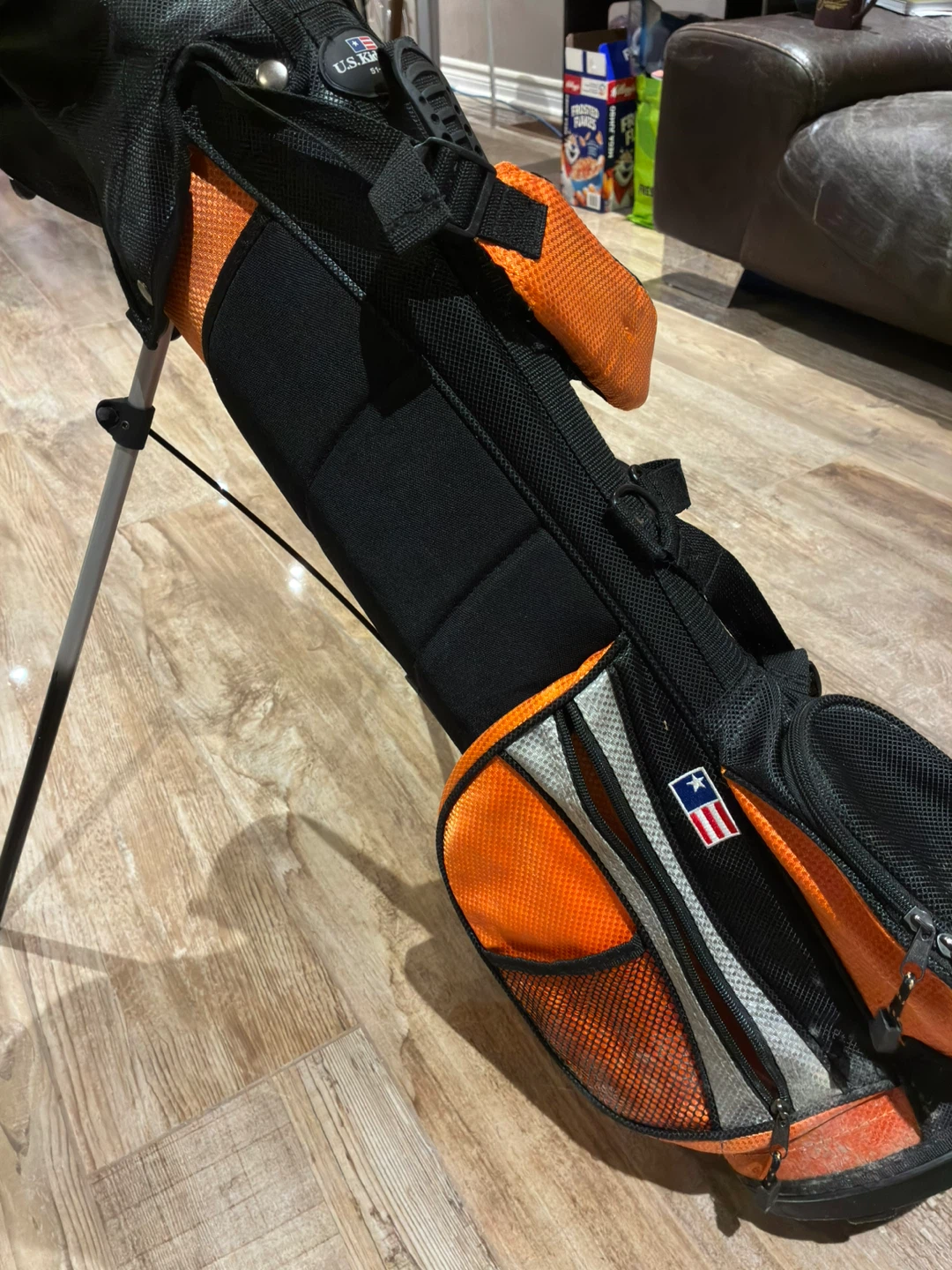5pcs Black/Orange Golf Set - photo 2
