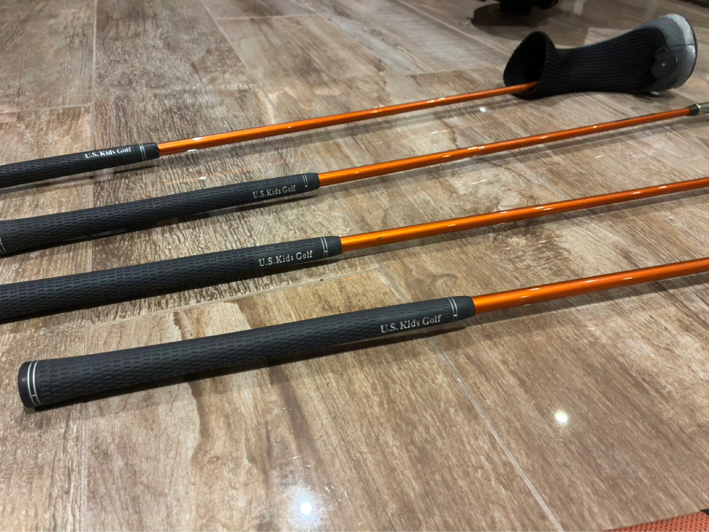 5pcs Black/Orange Golf Set - photo 5