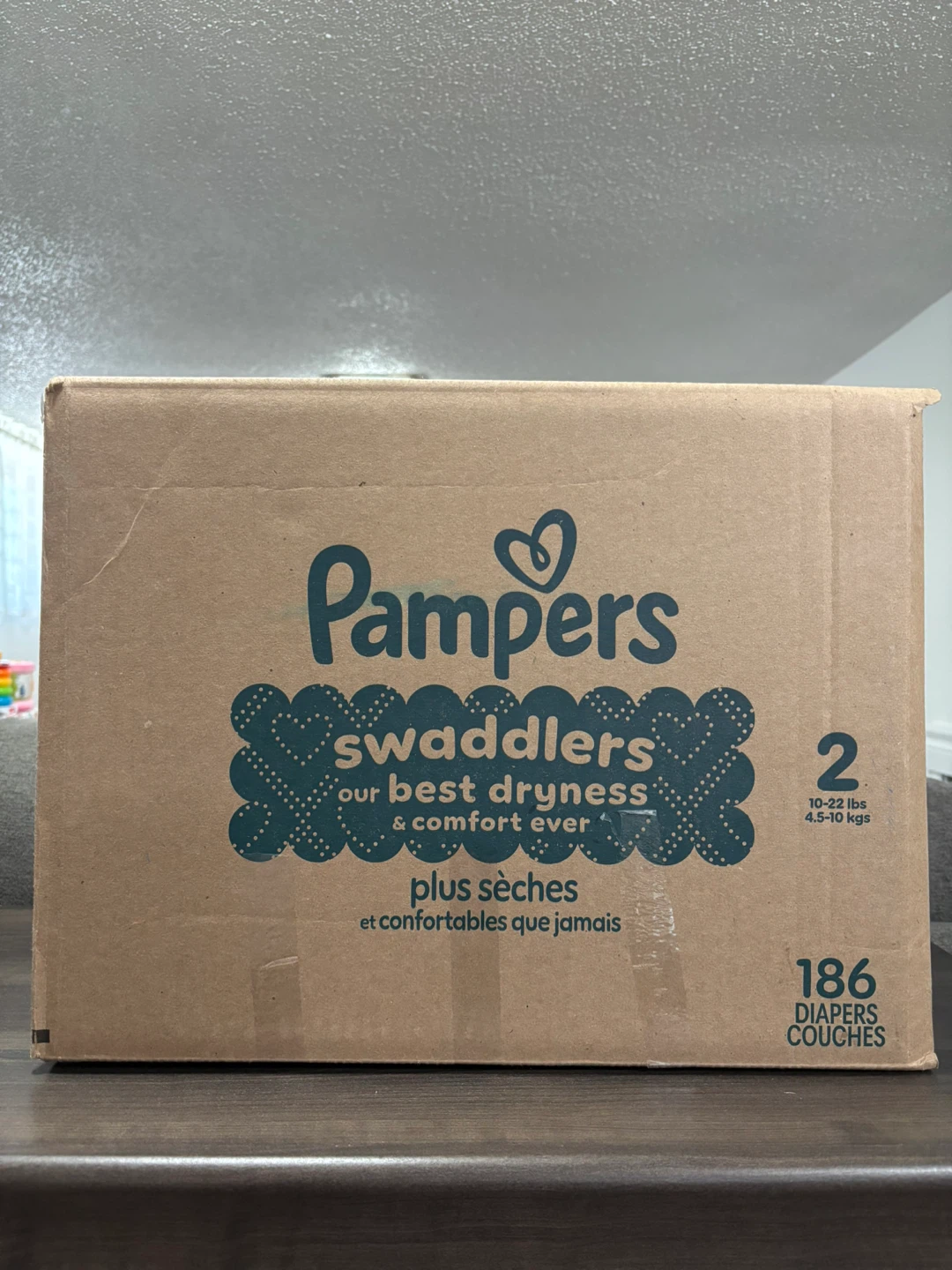 Pampers Swaddlers Size 2 Diapers - 186 Count