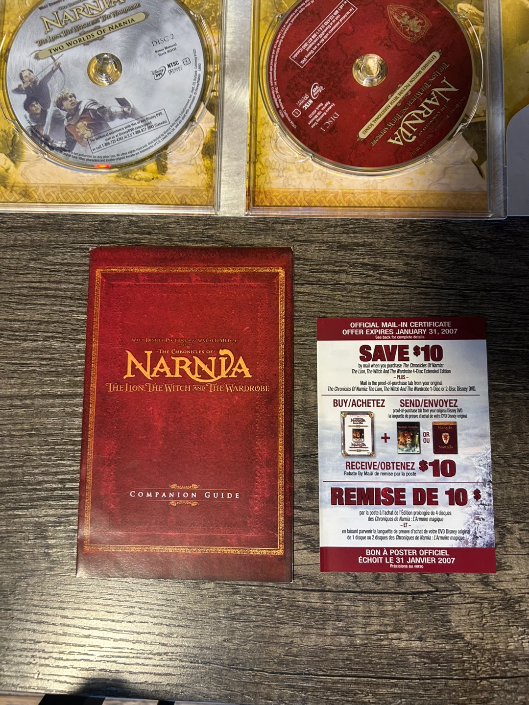 Chronicles of Narnia Four Disc Extended Edition DVD Set - photo 3