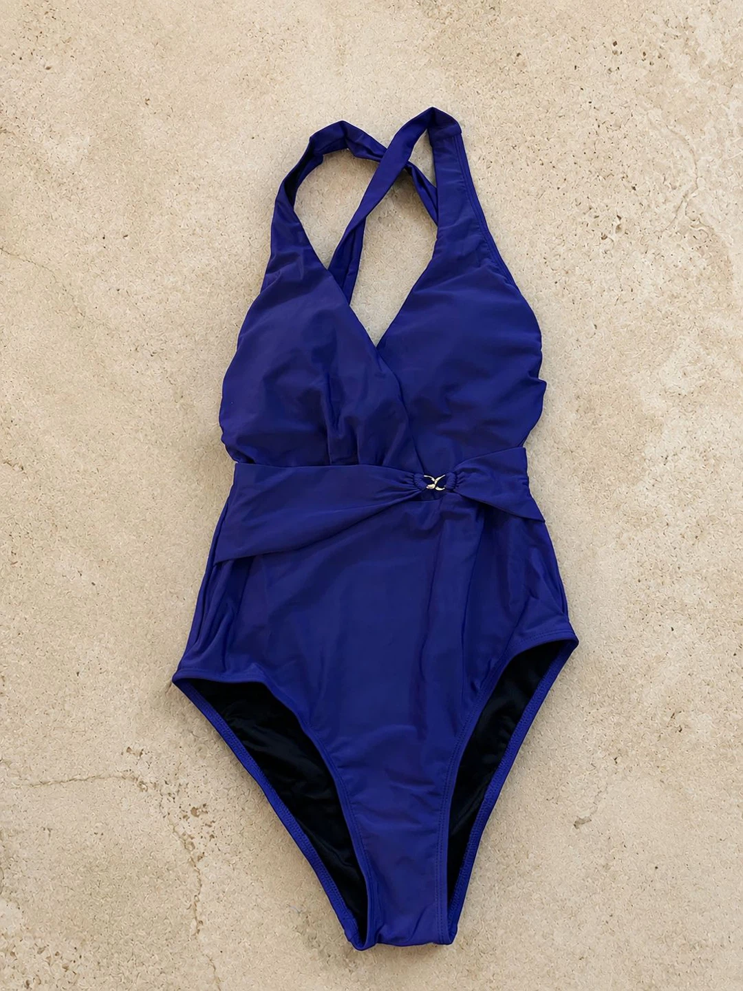 Women's Blue One-Piece Swimsuit