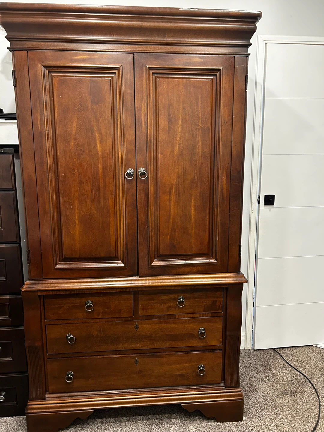Laura Ashley Home Armoire with Drawers