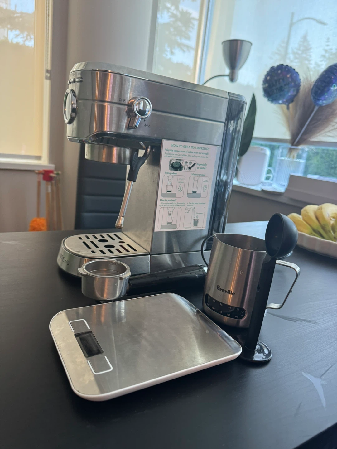 Coffee Machine with Accessories