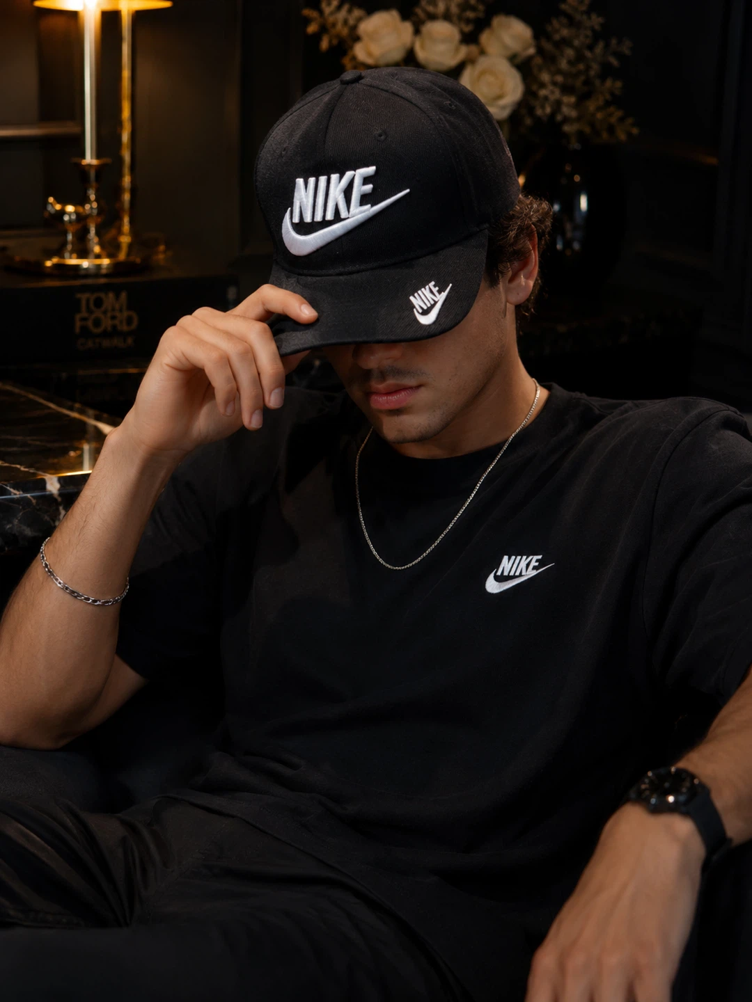 Nike Baseball Cap - Black or Green - photo 2