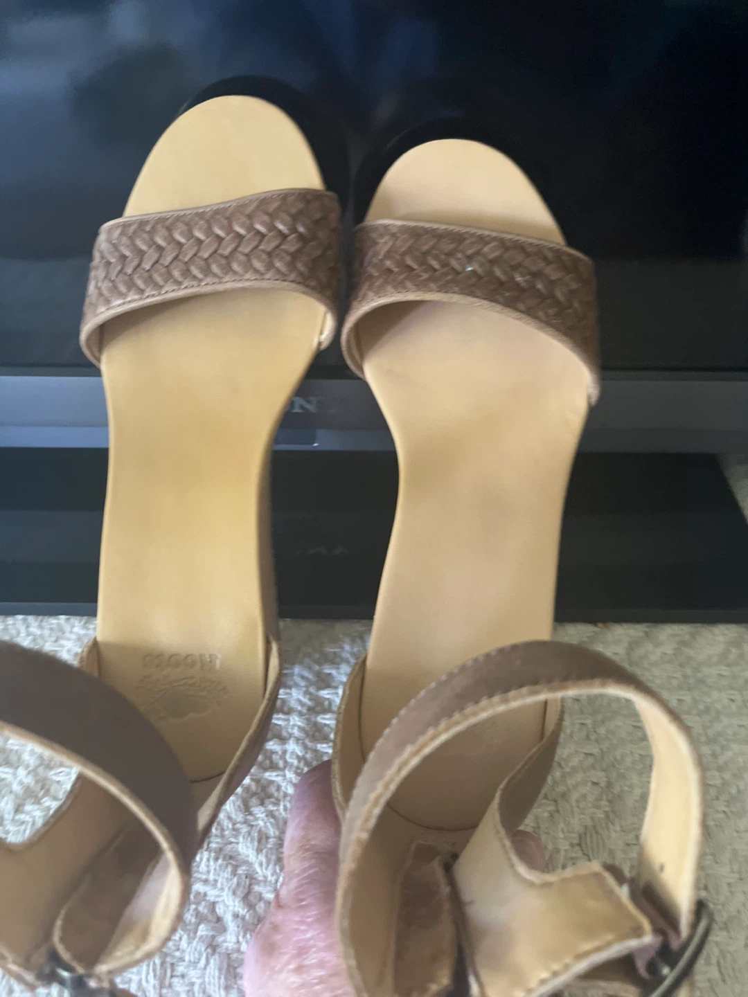 Roots Wedge Sandals