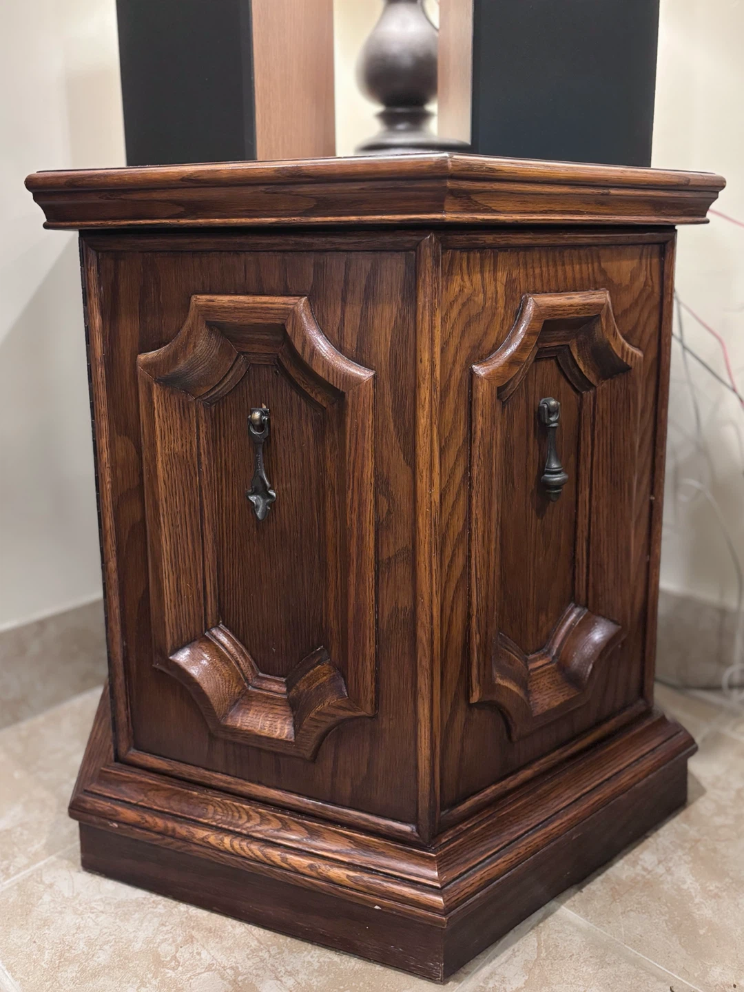 Antique Hexagon Cabinet