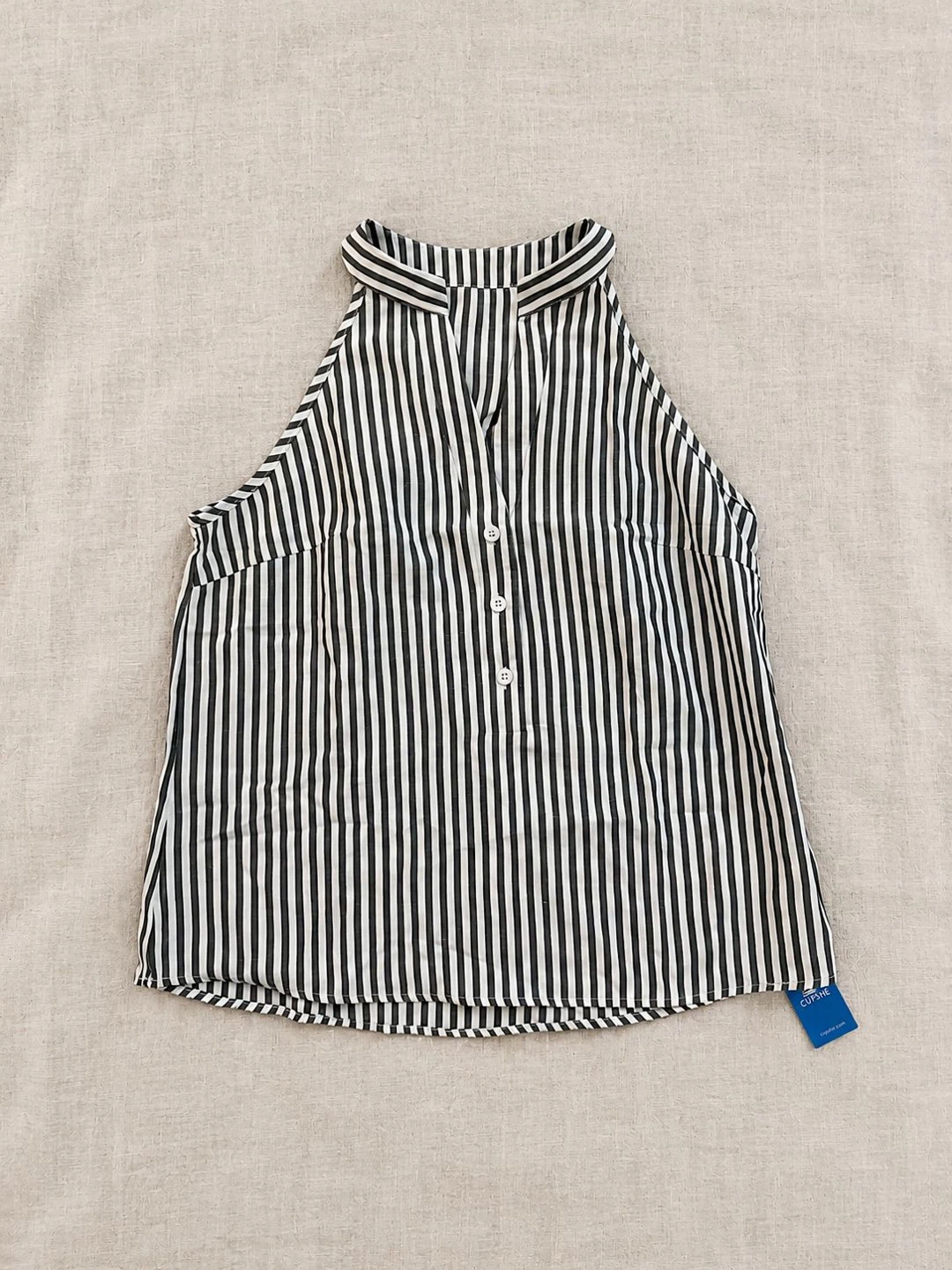Striped Halter Top - photo 2