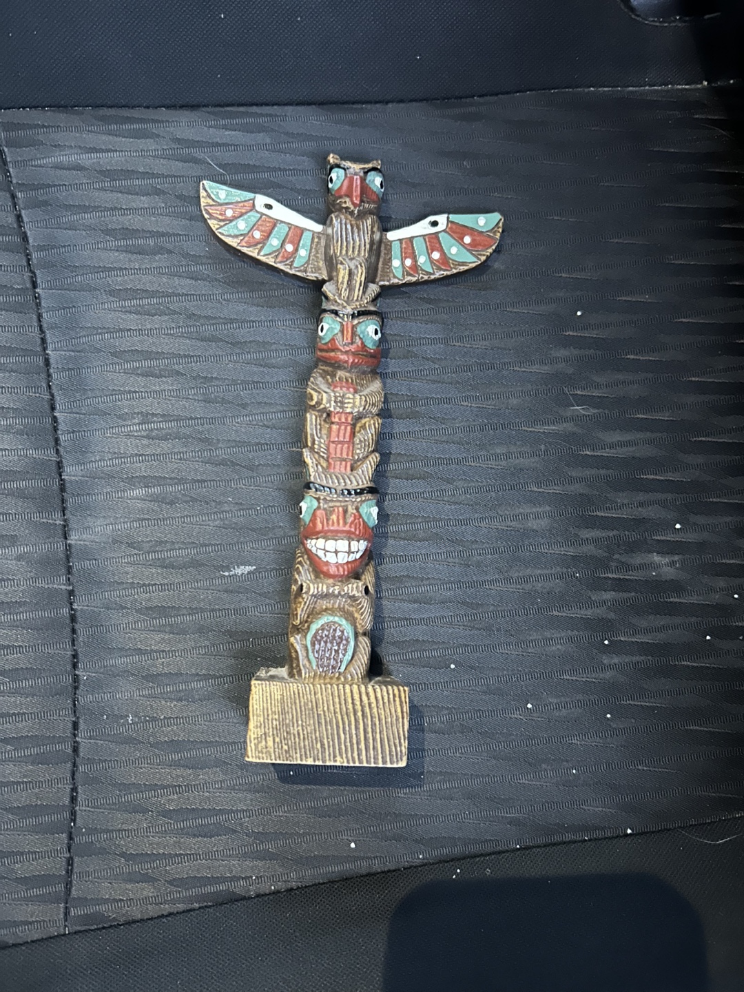 Perlite Handcrafted Totem Pole Figurine