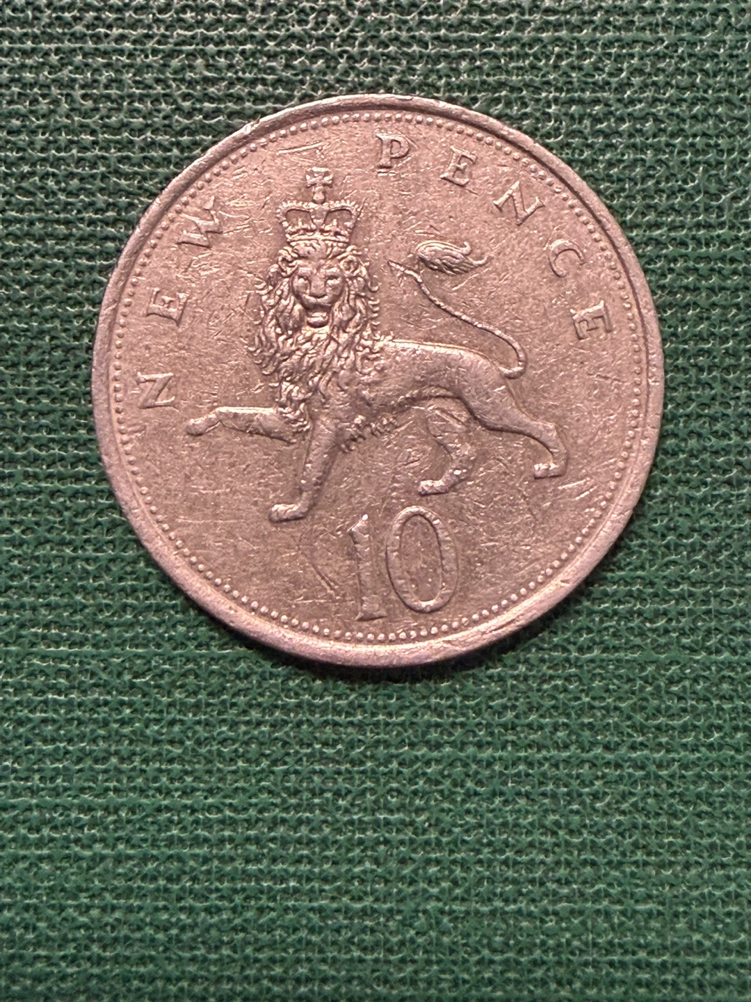 10 Pence Coin - 1980