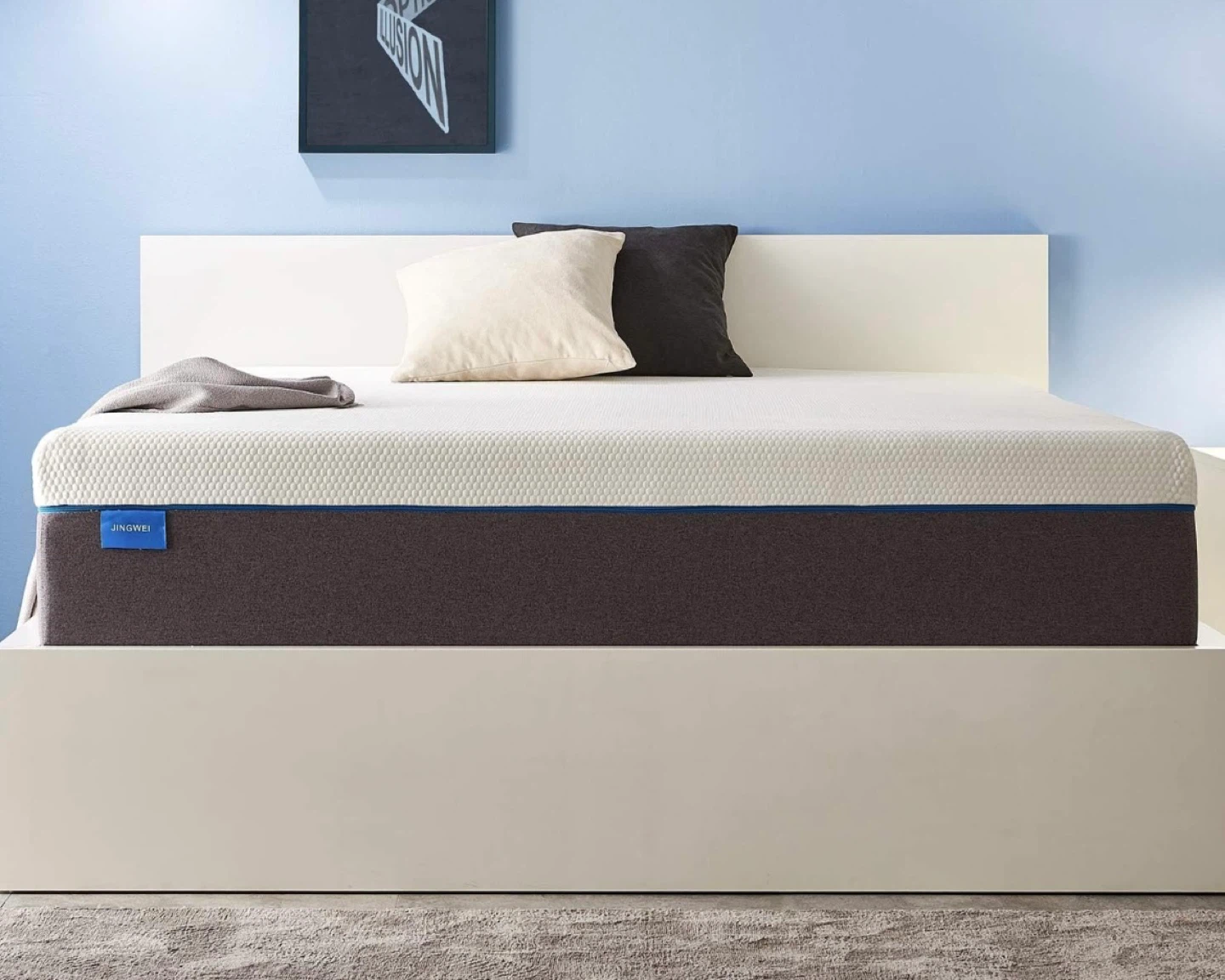 Queen size JINGWEI Memory Foam Mattress - photo 5