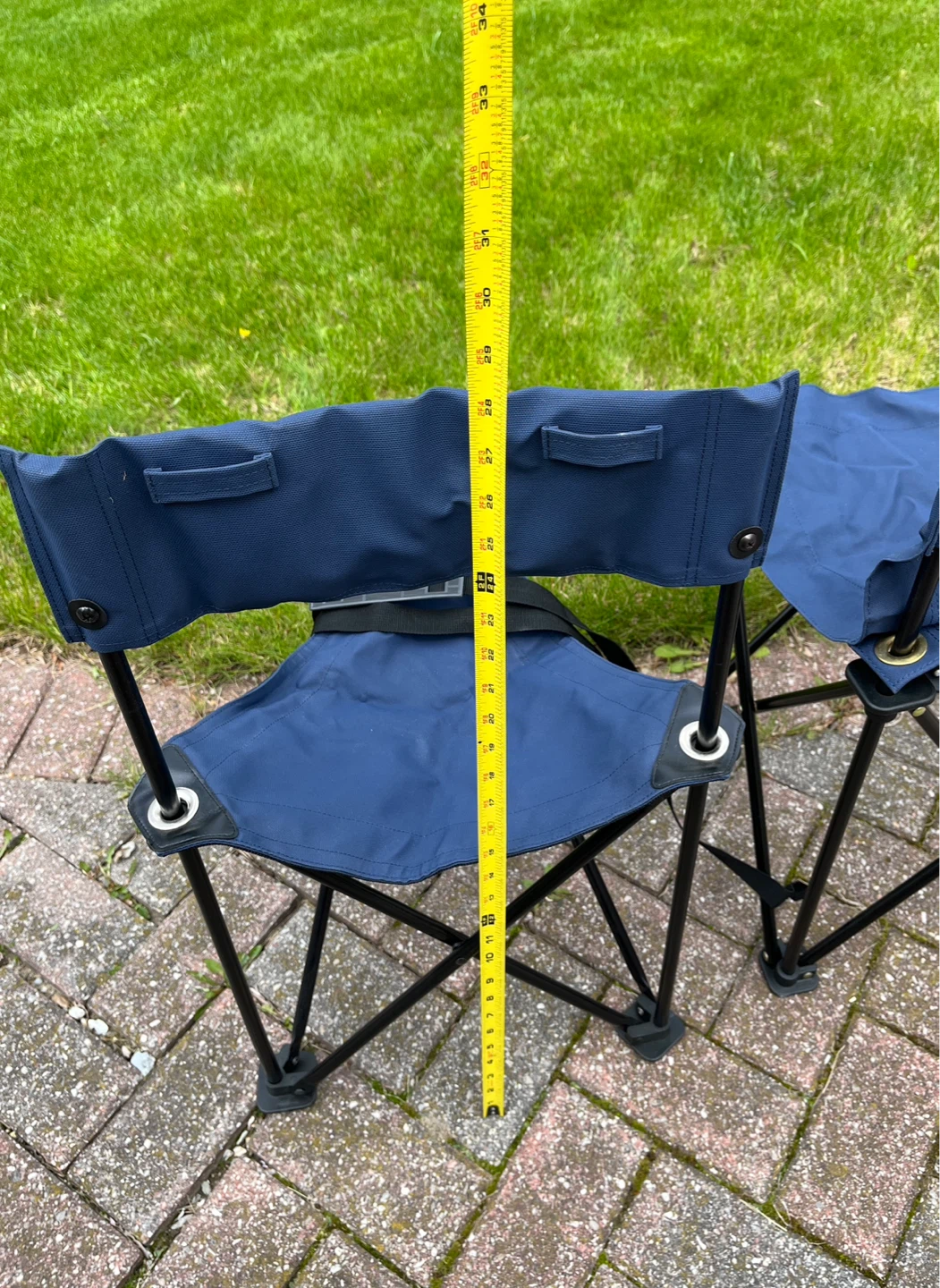Fortis Navy Blue Camping Chairs (2 Chairs) - photo 5
