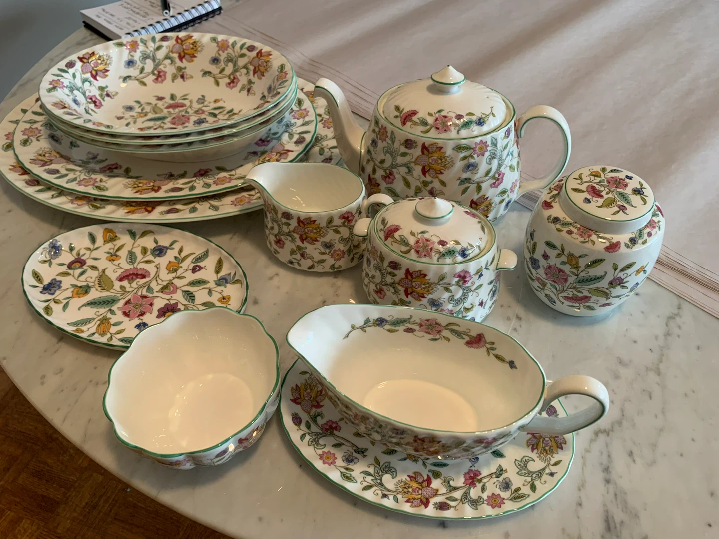 Minton Haddon Hall Bone China Dinner Set PLUS+ - photo 3