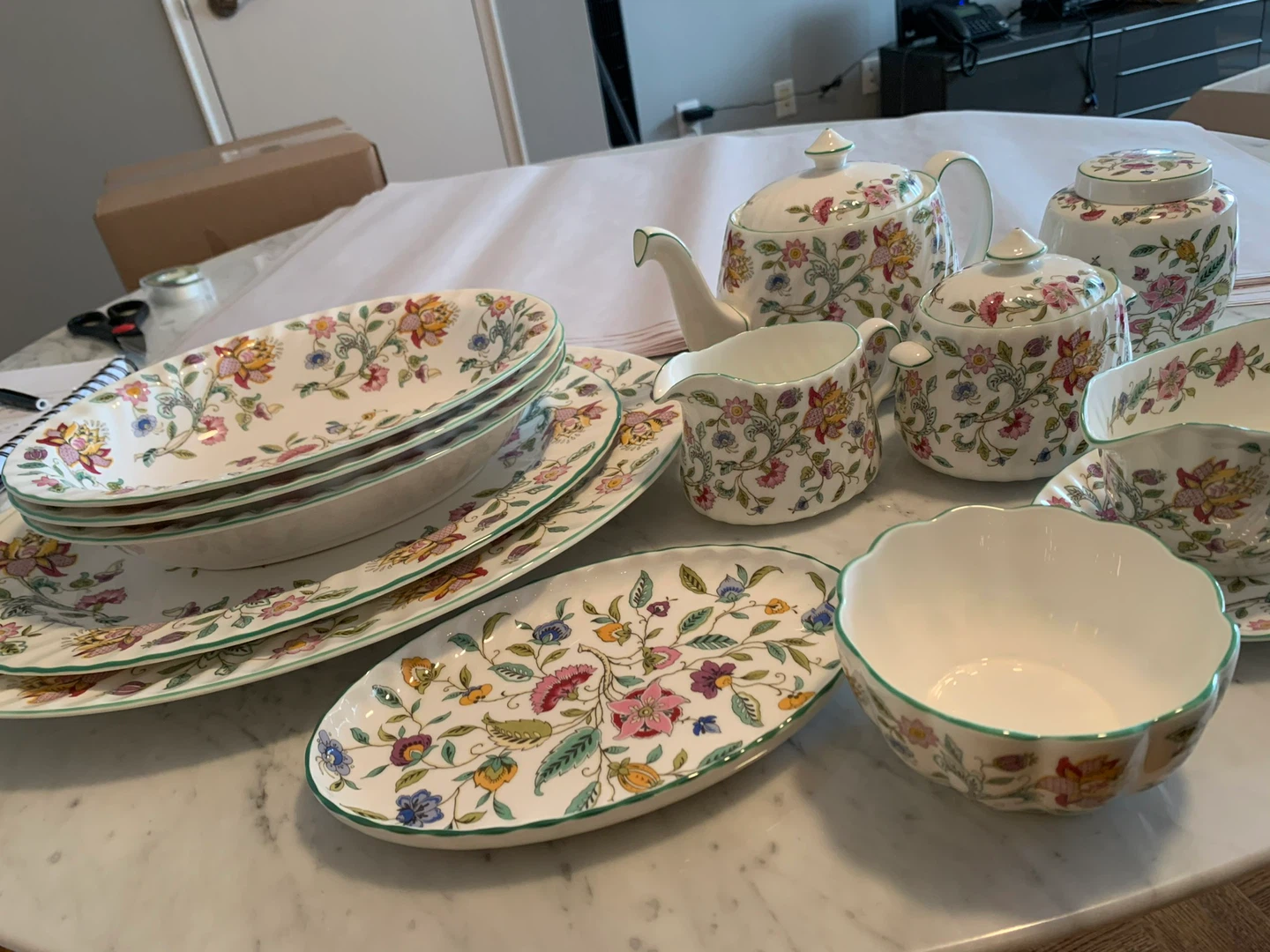 Minton Haddon Hall Bone China Dinner Set PLUS+