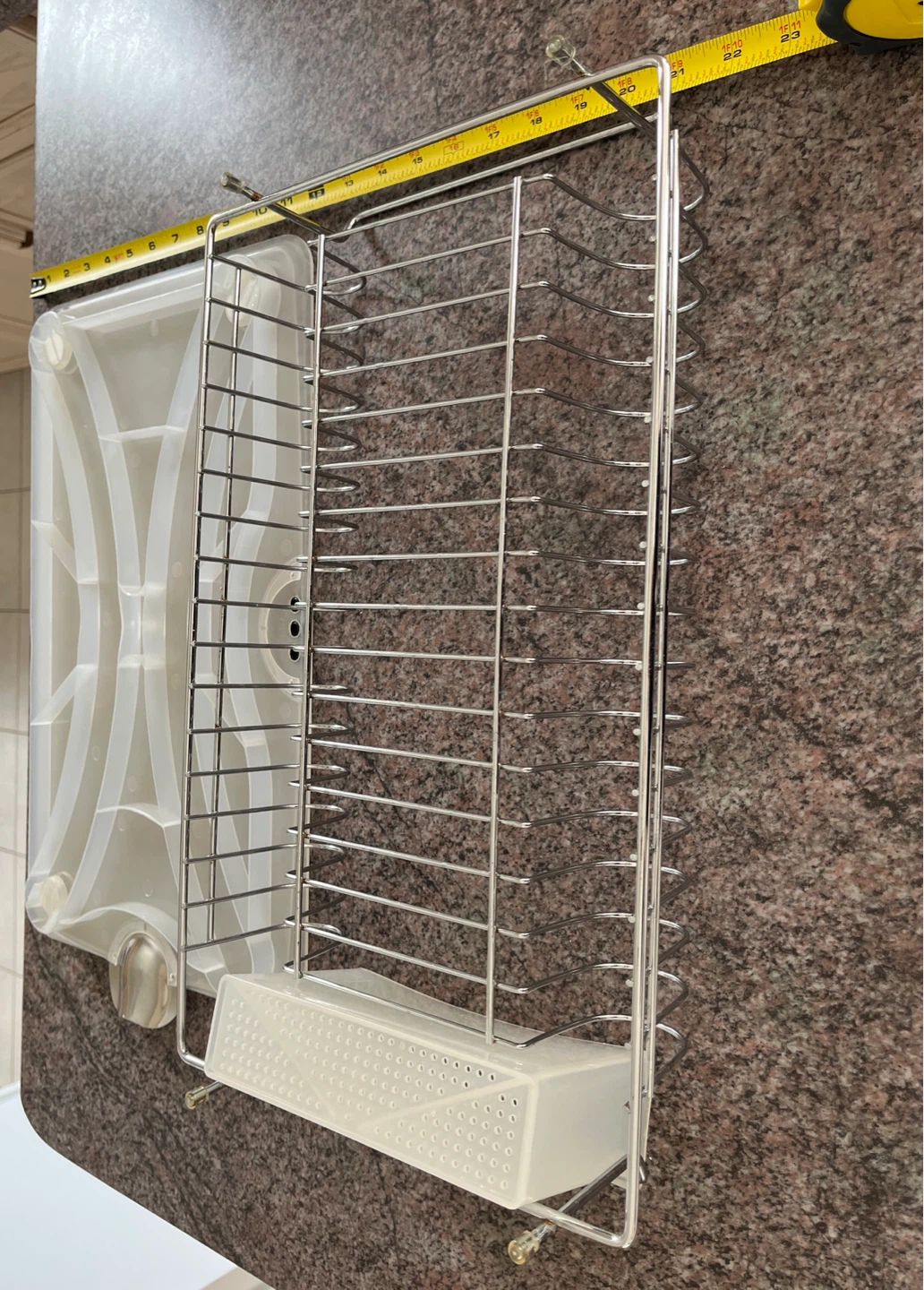 Dish Drying Rack with Utensil Holder - photo 5