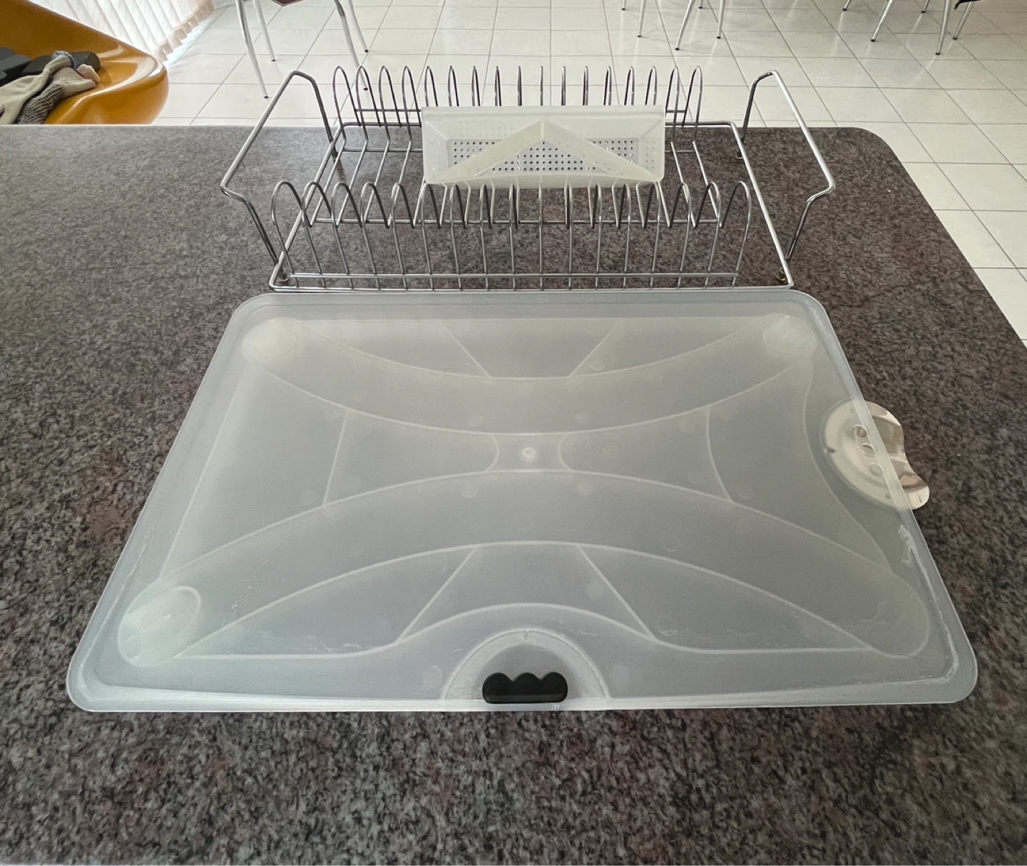 Dish Drying Rack with Utensil Holder - photo 3